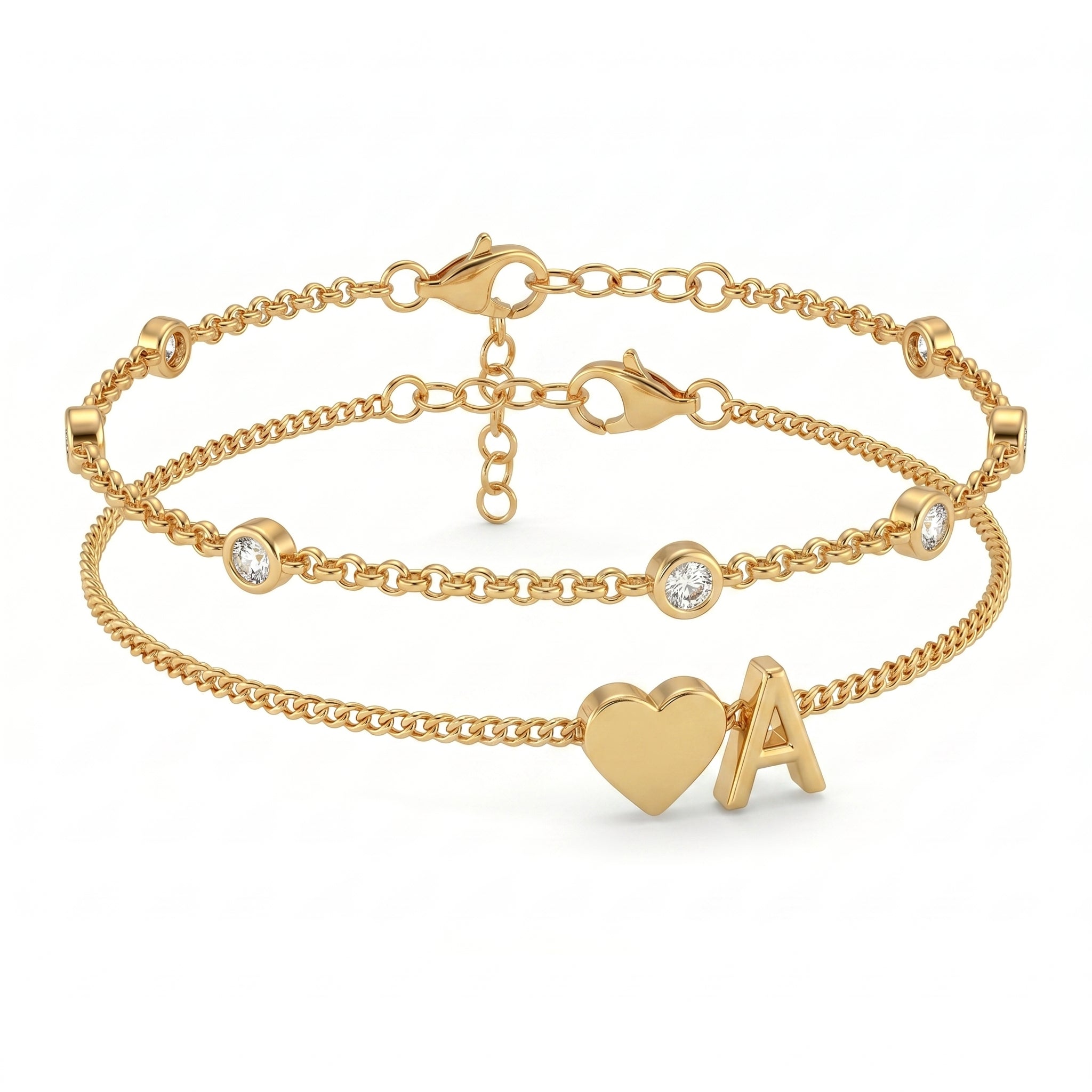 Initial Bracelet "Amor"