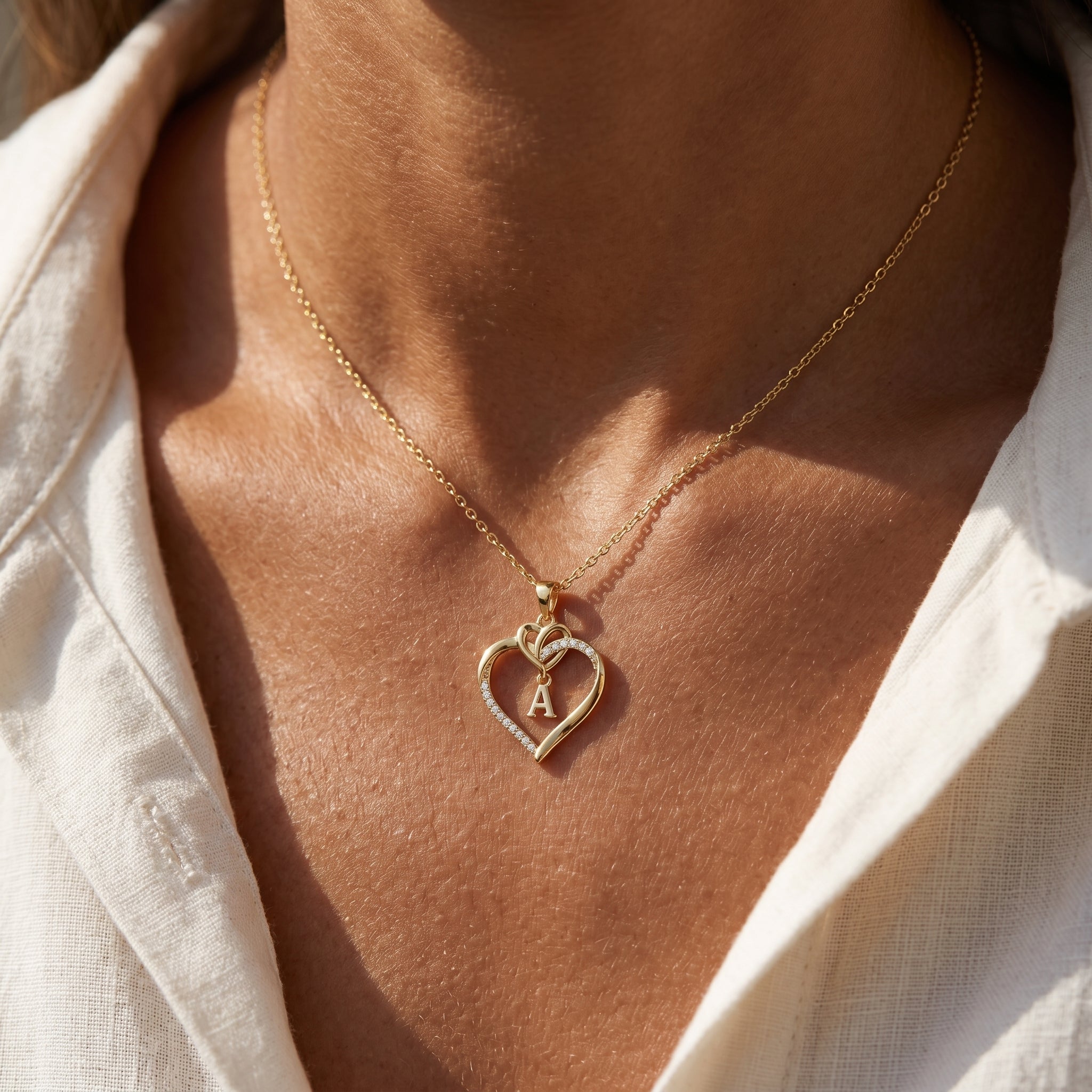 Initial Necklace "Nova"