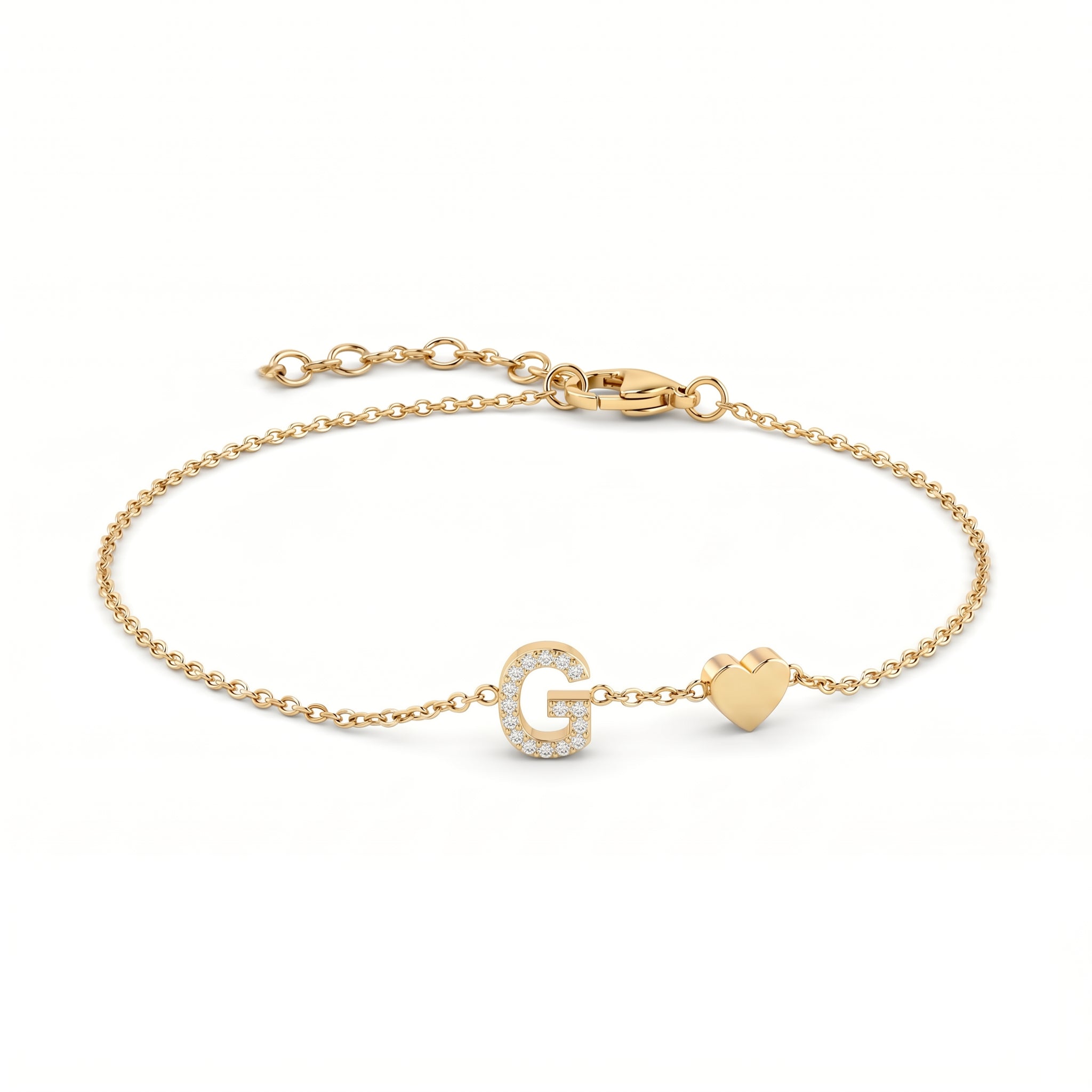 Pulsera de inicial "Charm"
