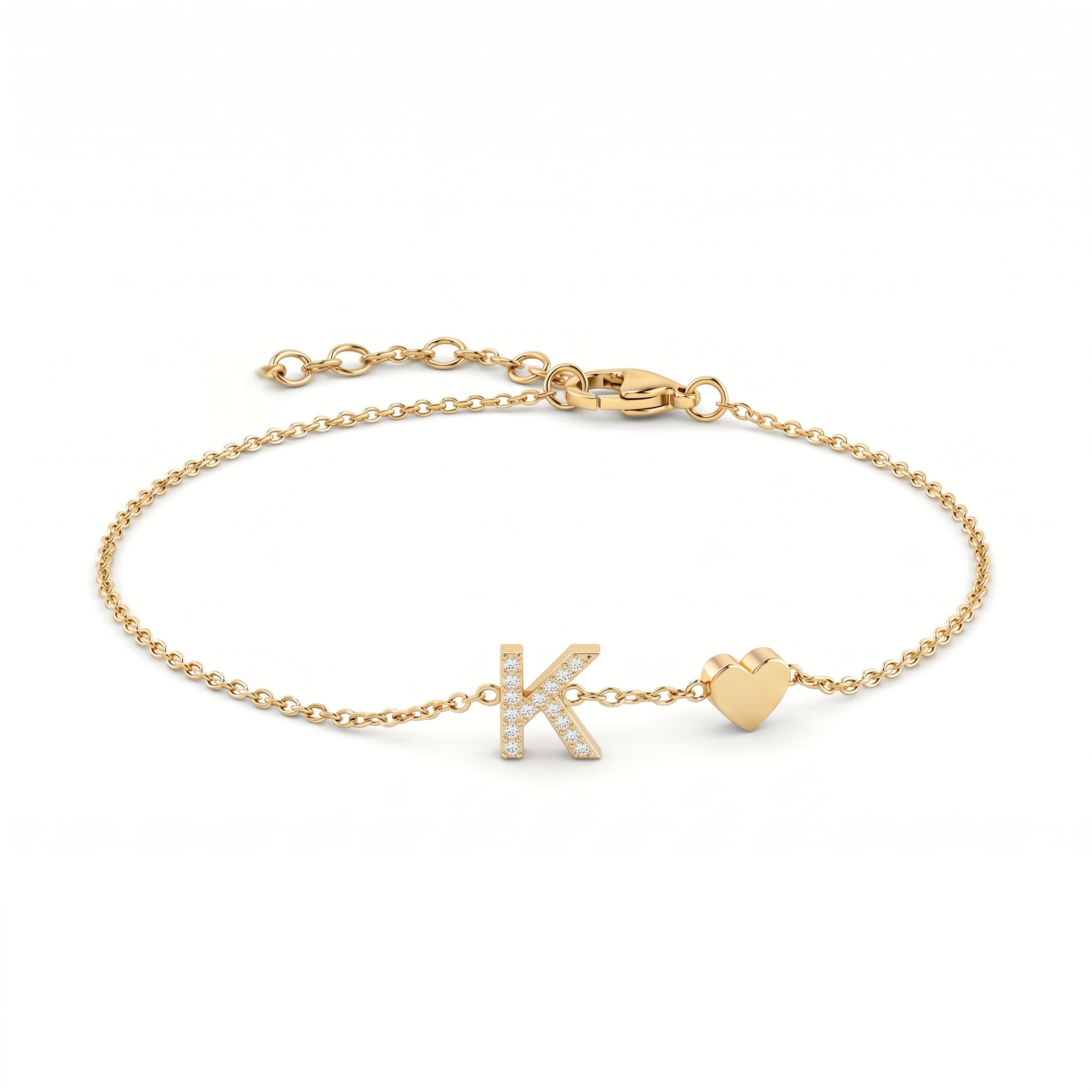Pulsera de inicial "Charm"