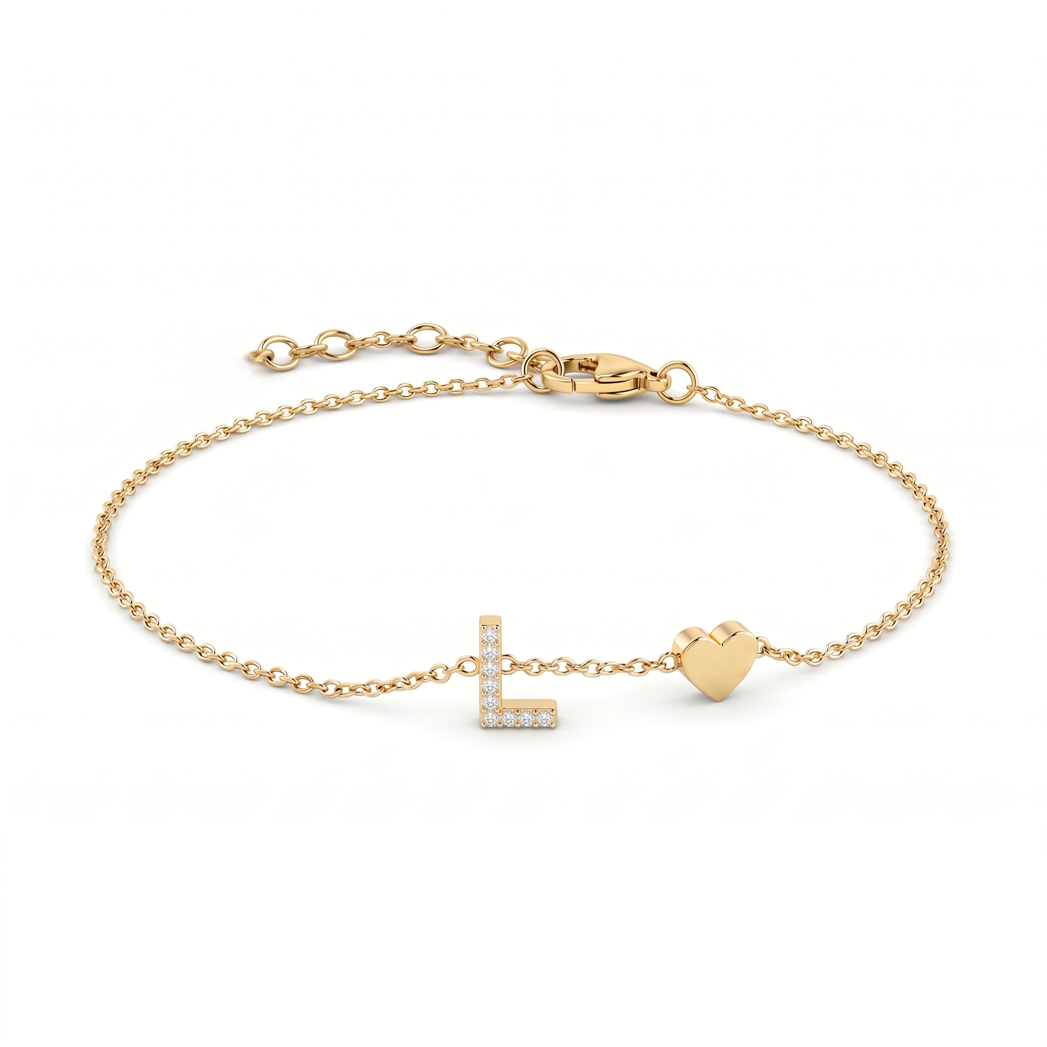 Pulsera de inicial "Charm"