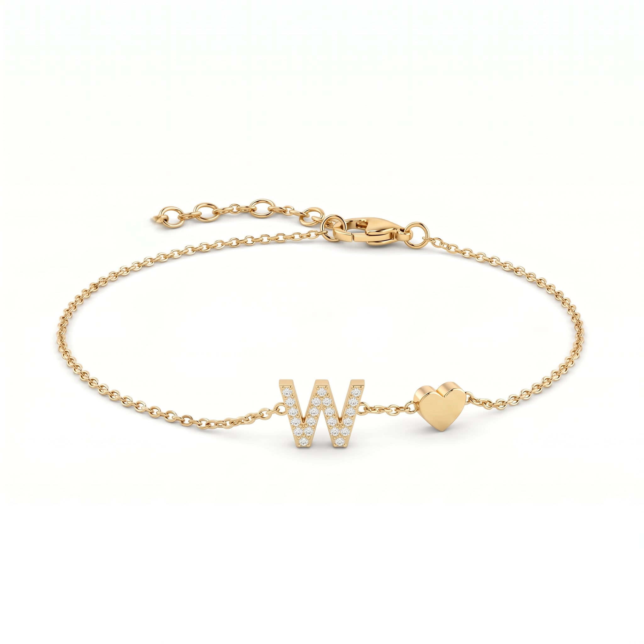 Pulsera de inicial "Charm"