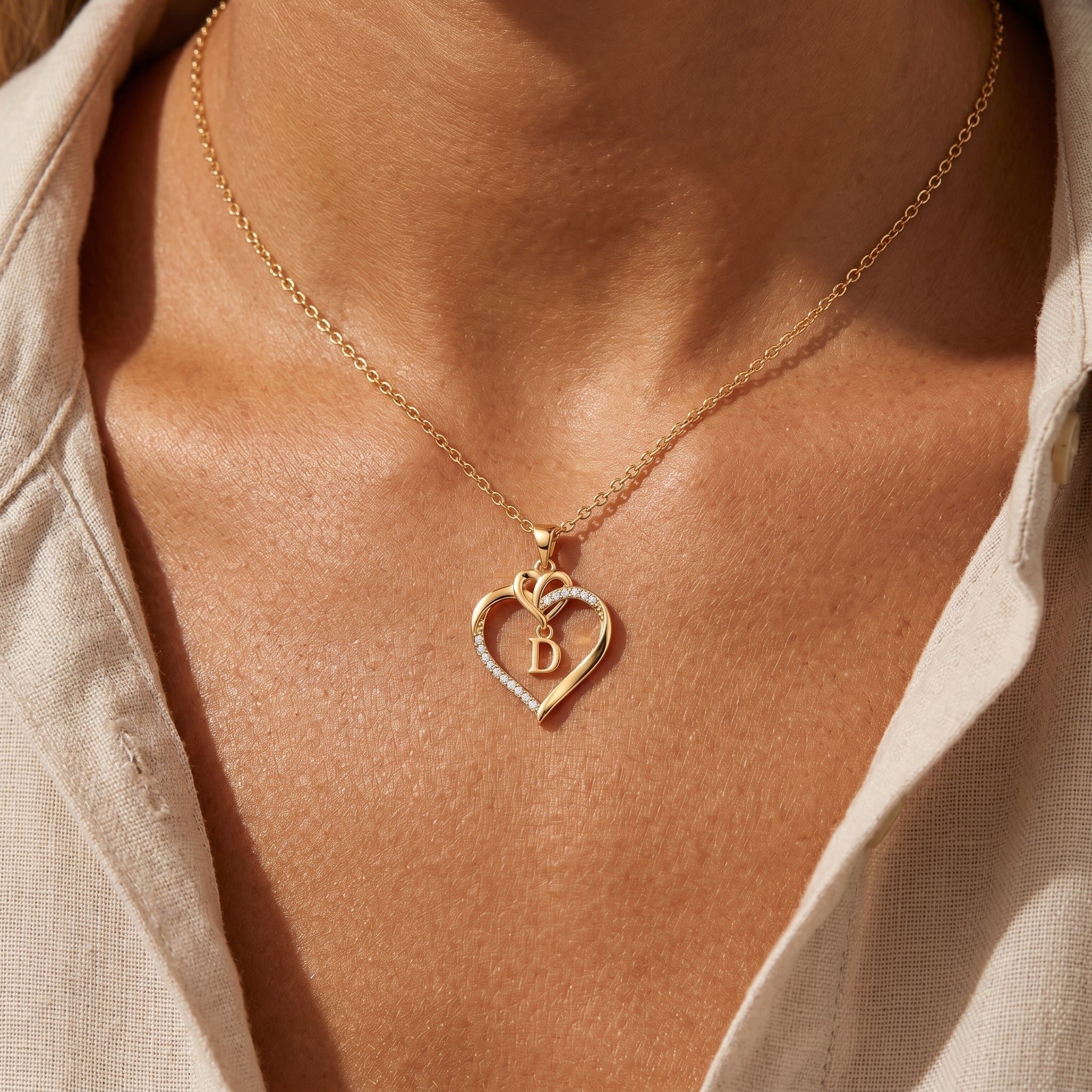 Initial Necklace "Nova"