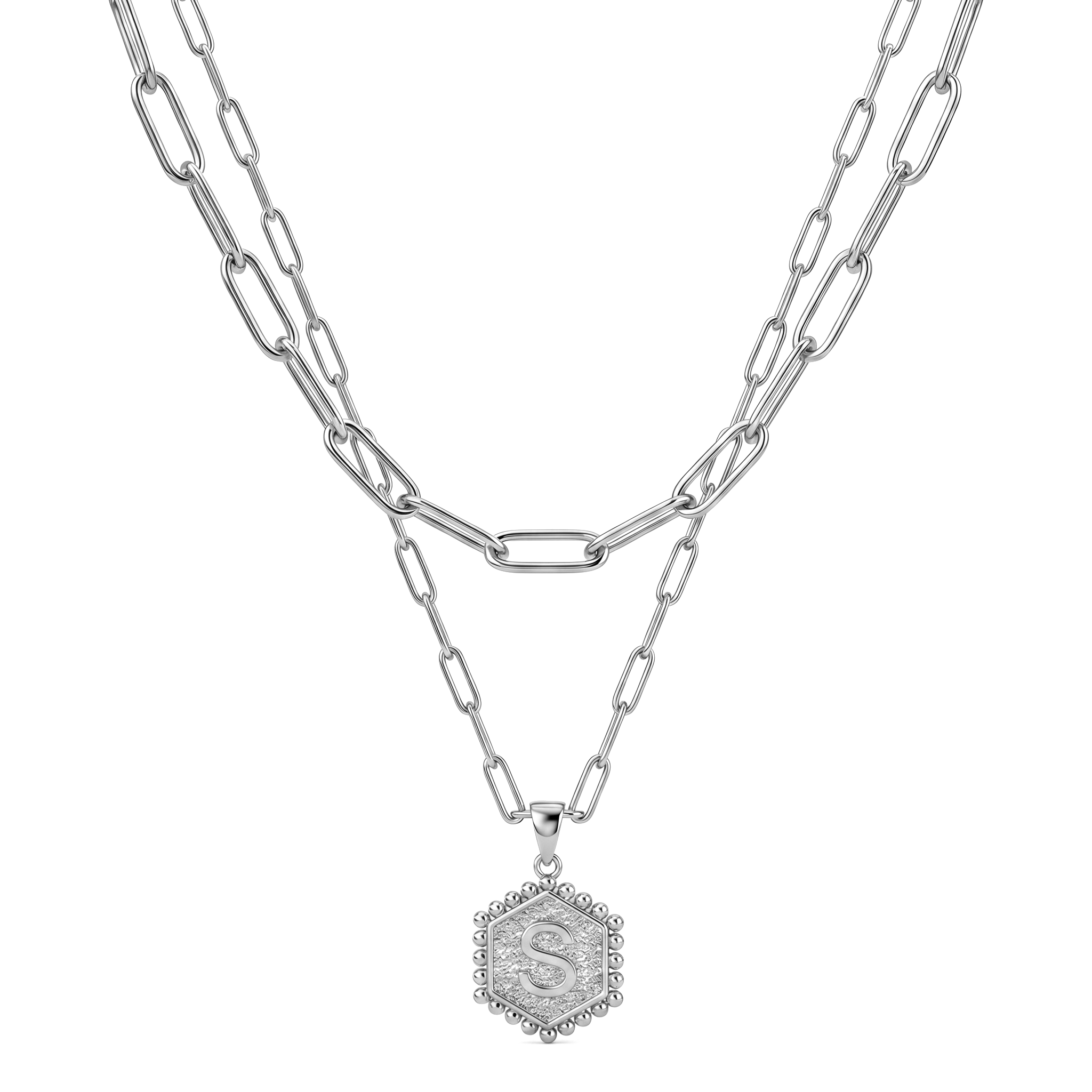 Collar con inicial "Tessa"