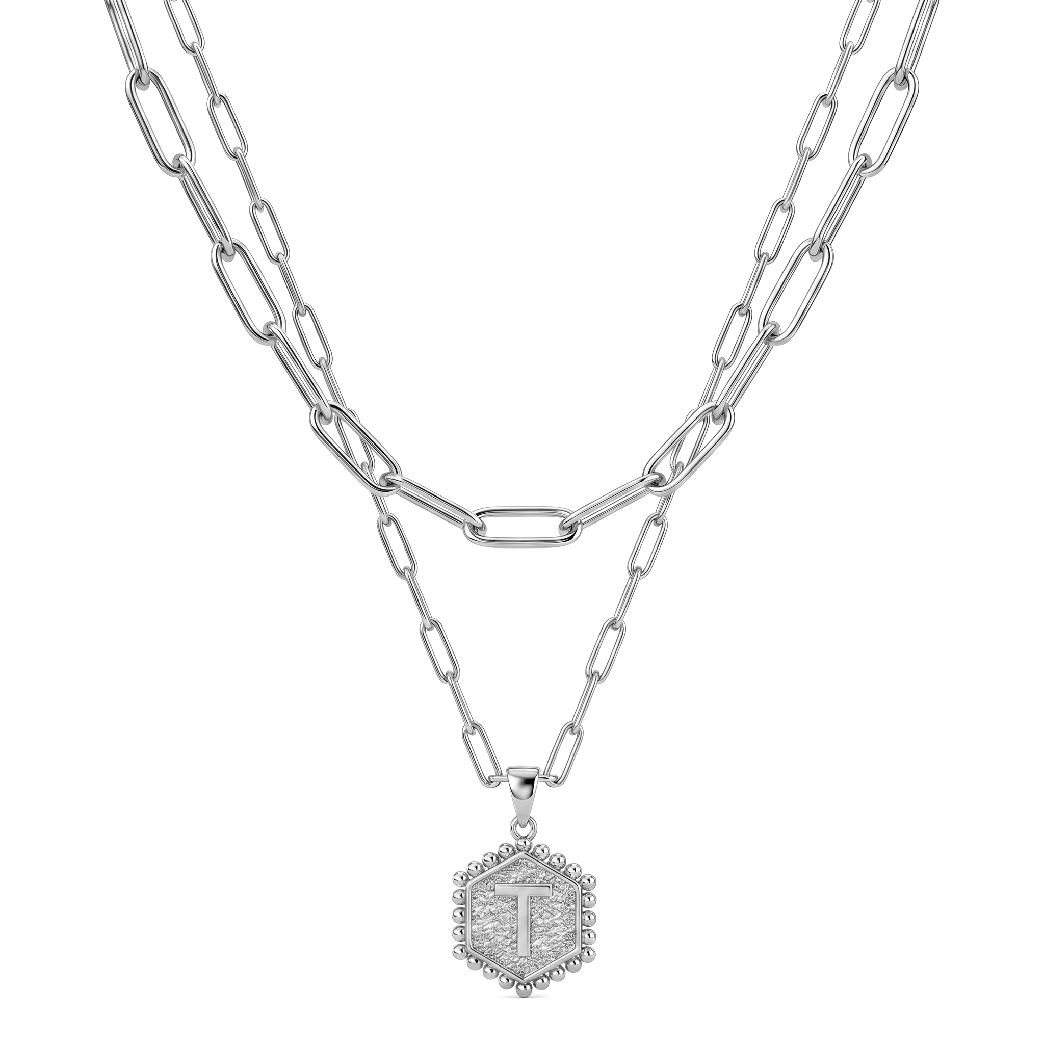 Collar con inicial "Tessa"