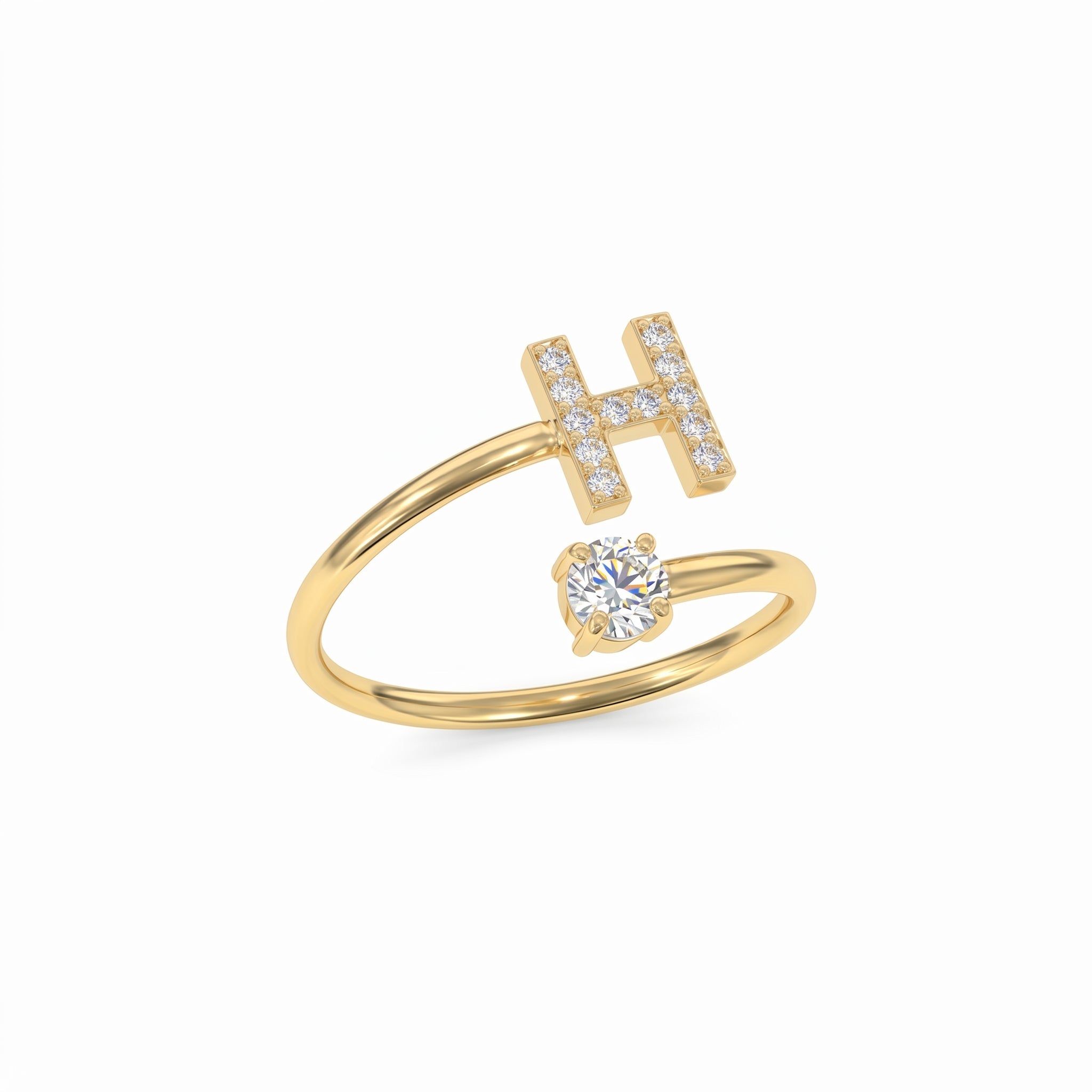Anillo Inicial Ajustable "Celeste"