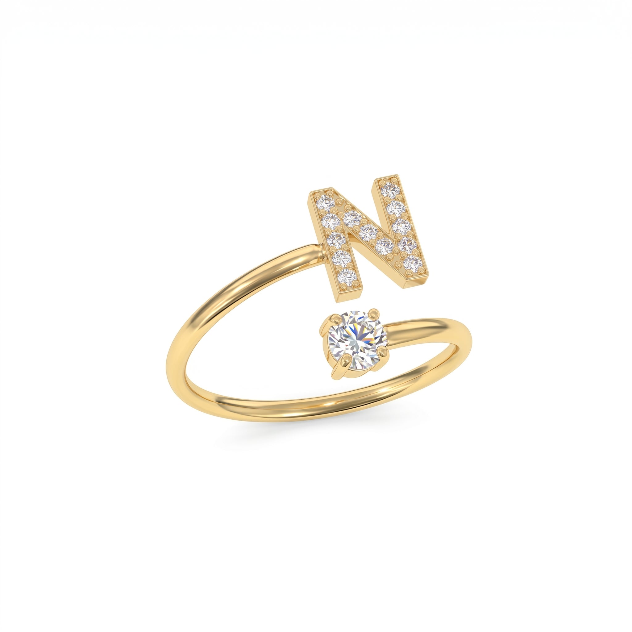 Anillo Inicial Ajustable "Celeste"