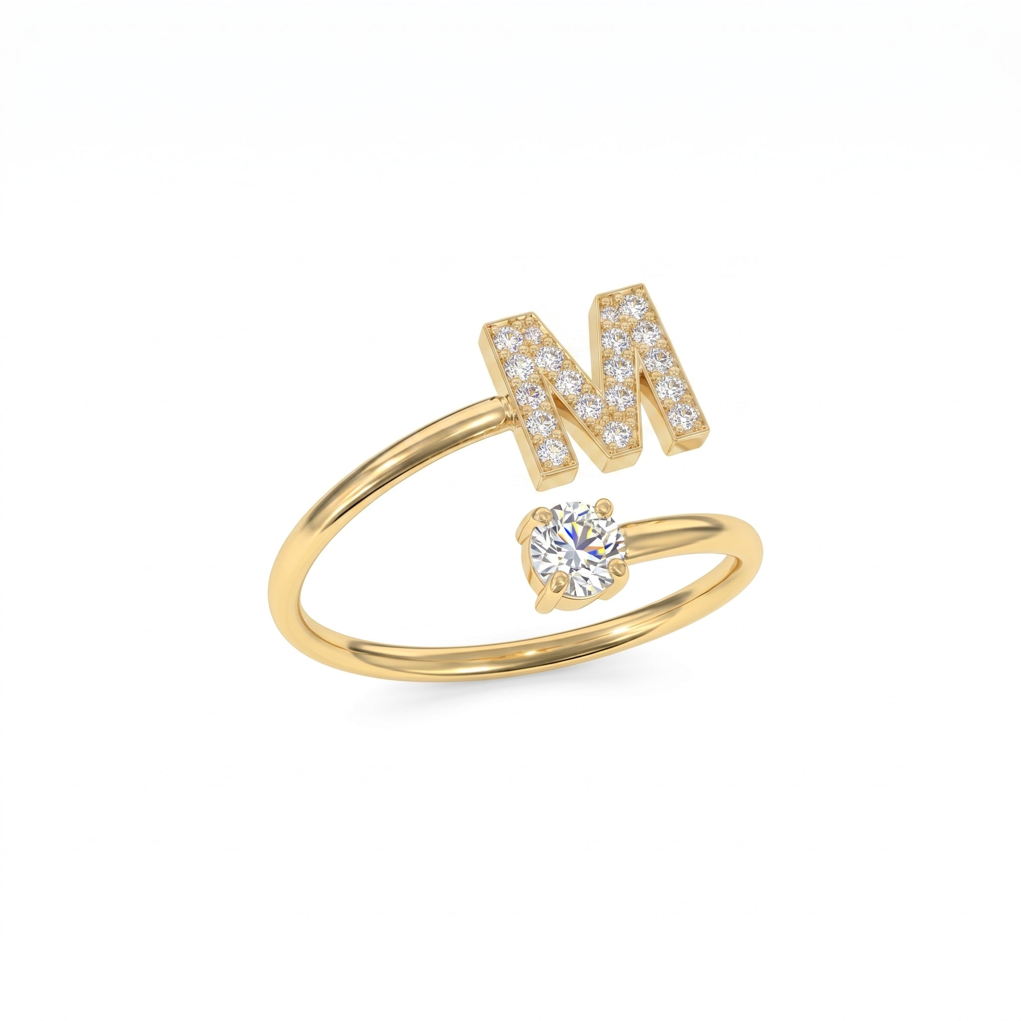 Anillo Inicial Ajustable "Celeste"
