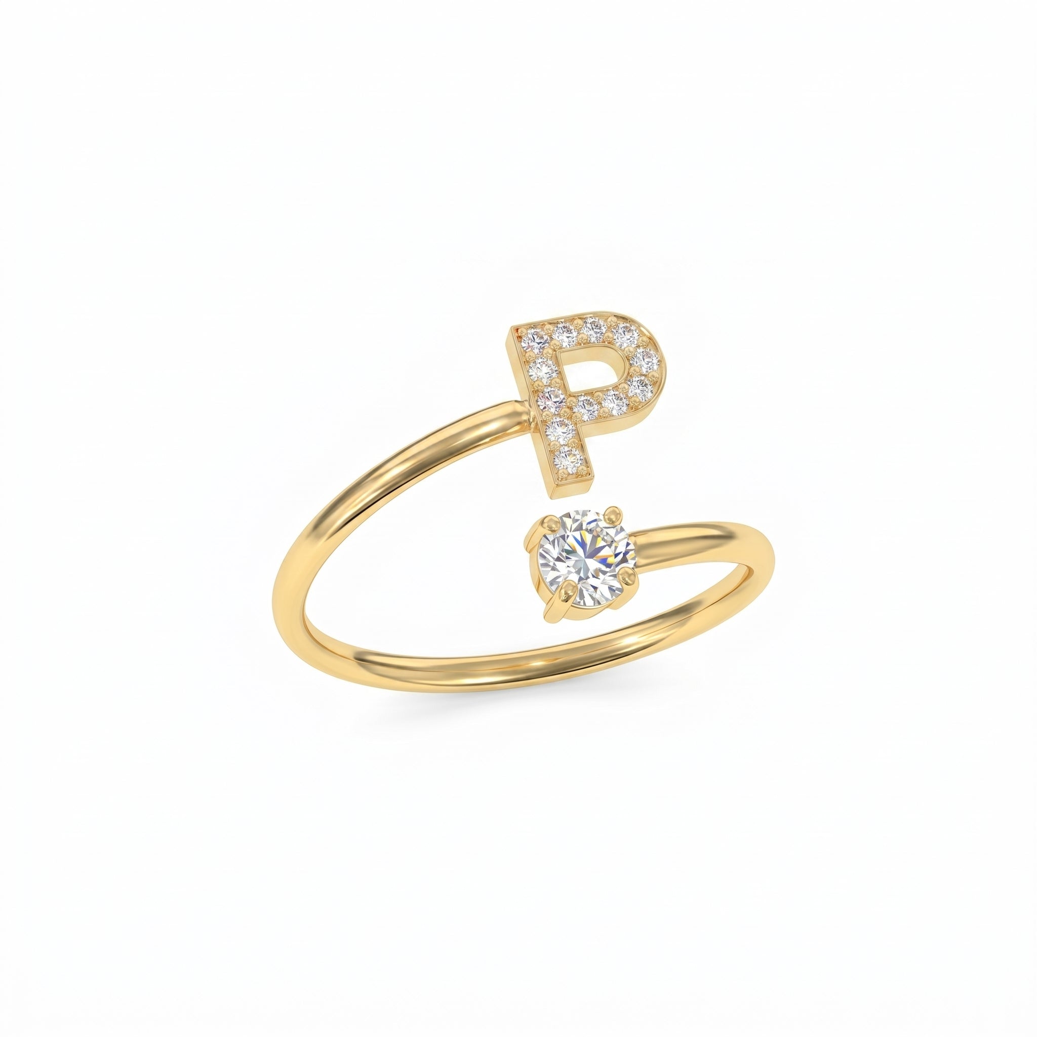 Anillo Inicial Ajustable "Celeste"
