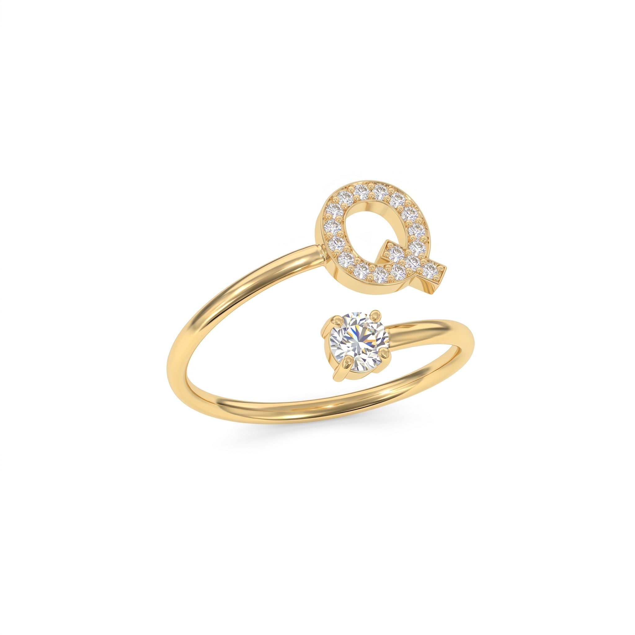 Anillo Inicial Ajustable "Celeste"