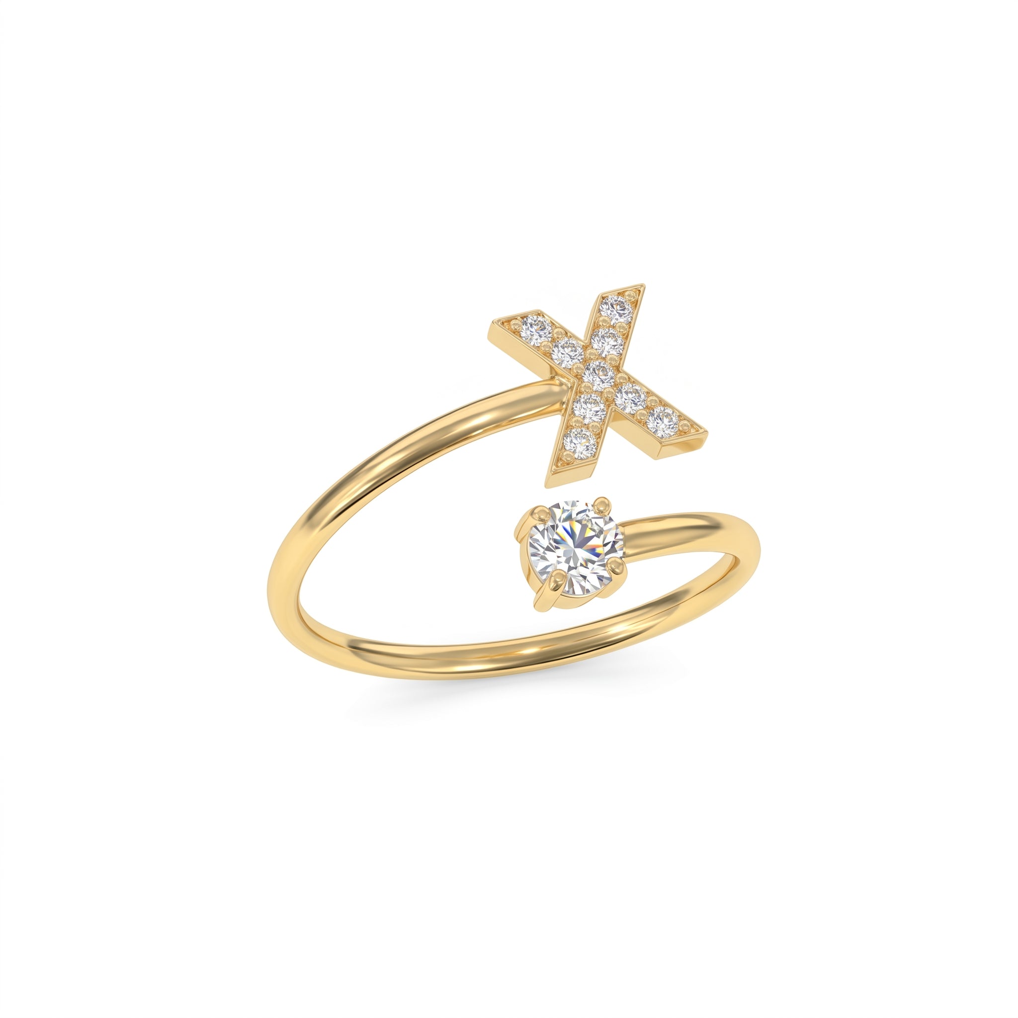 Anillo Inicial Ajustable "Celeste"