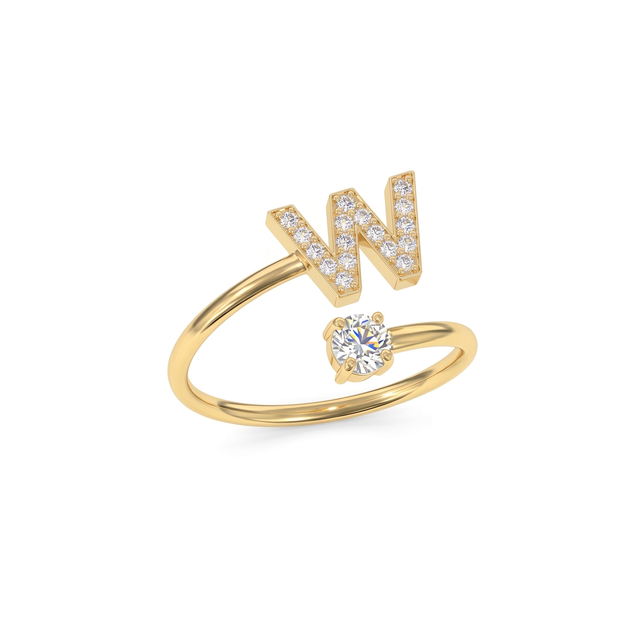 Anillo Inicial Ajustable "Celeste"
