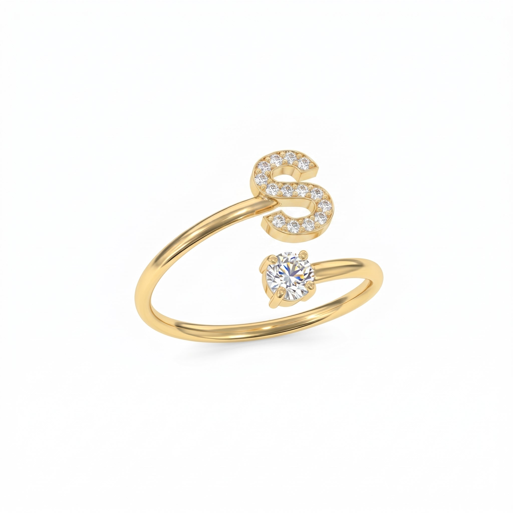 Anillo Inicial Ajustable "Celeste"
