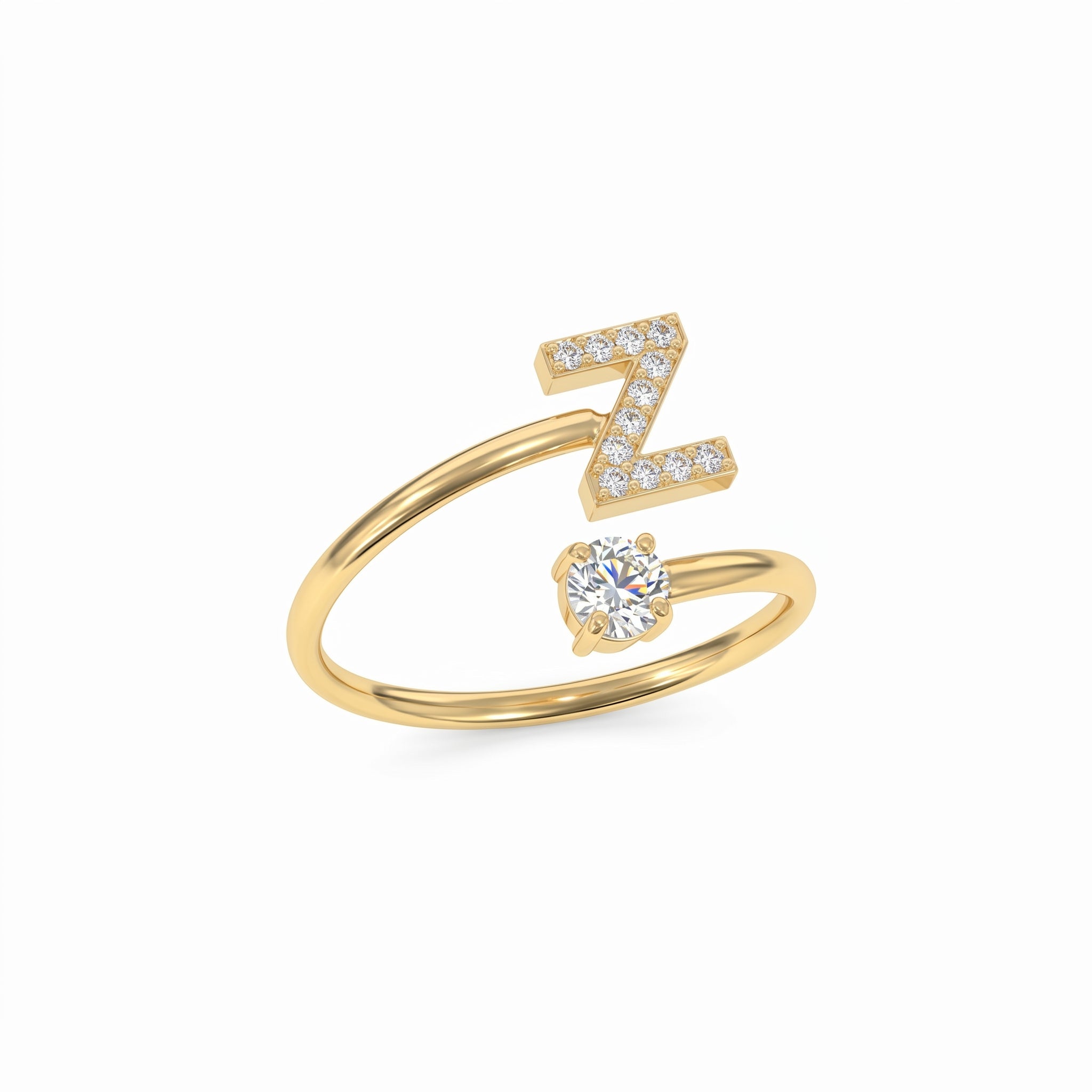 Anillo Inicial Ajustable "Celeste"