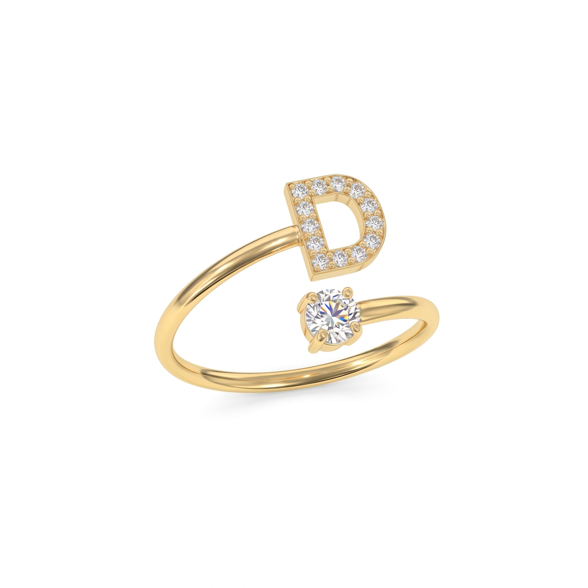 Anillo Inicial Ajustable "Celeste"