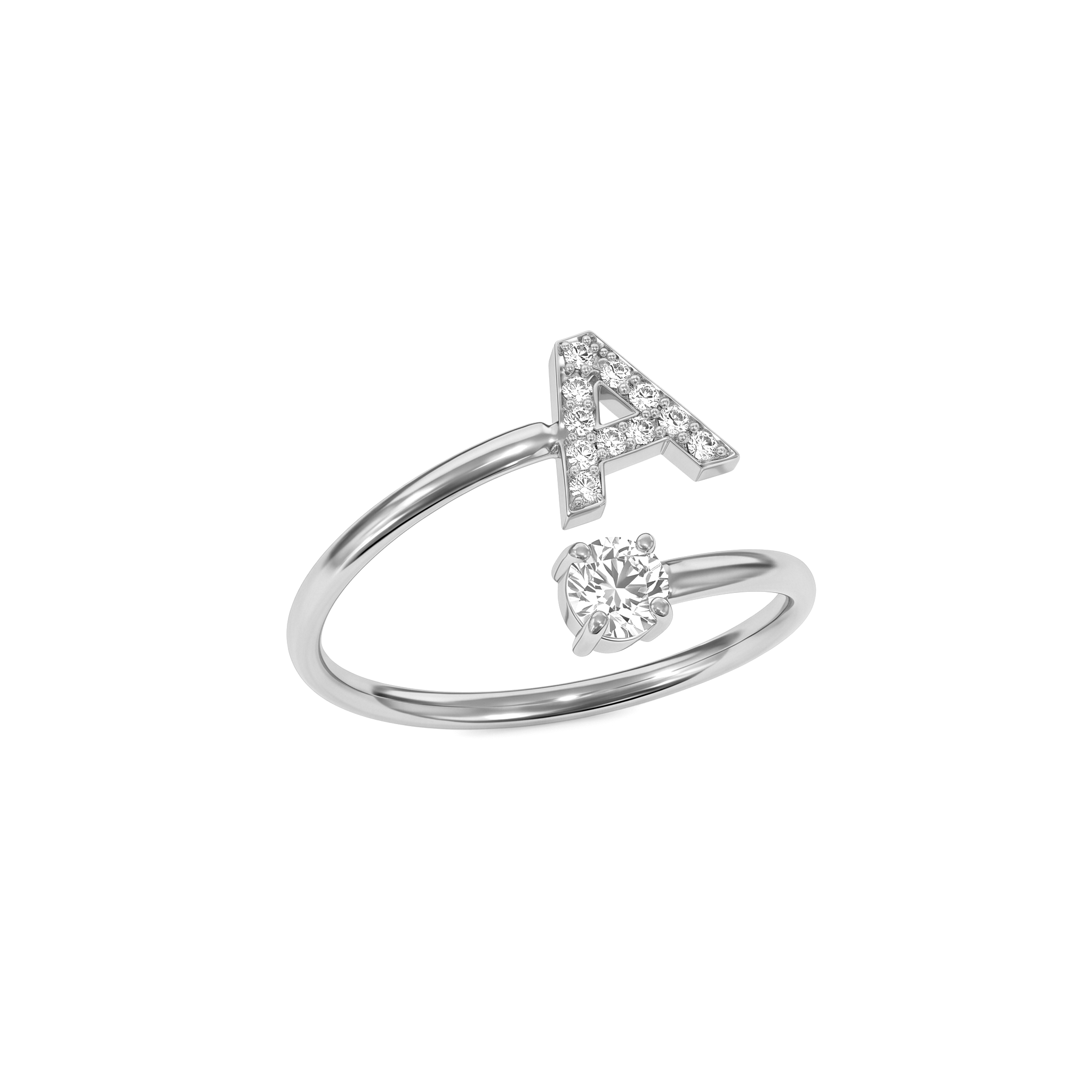 Anillo Inicial Ajustable "Celeste"