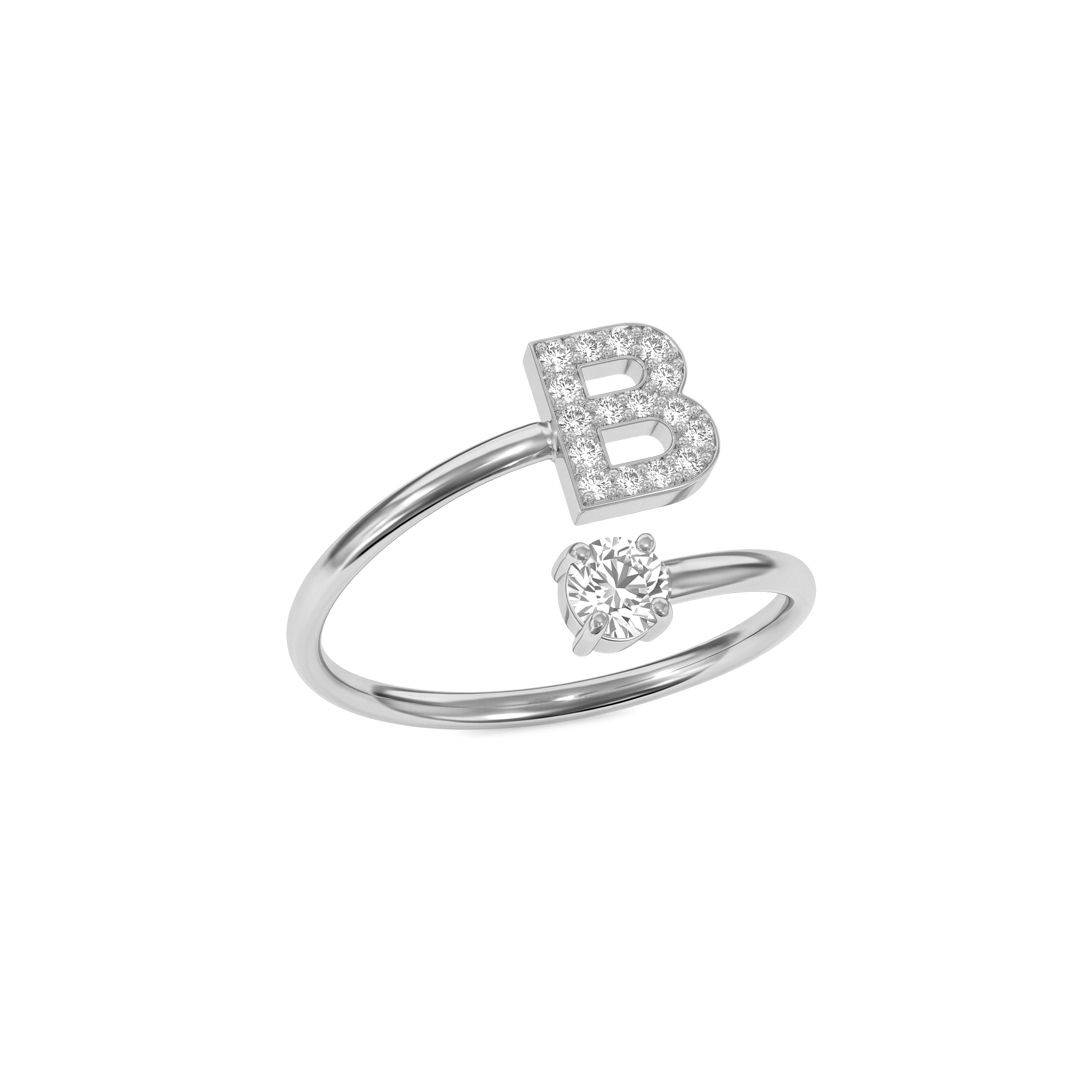 Anillo Inicial Ajustable "Celeste"
