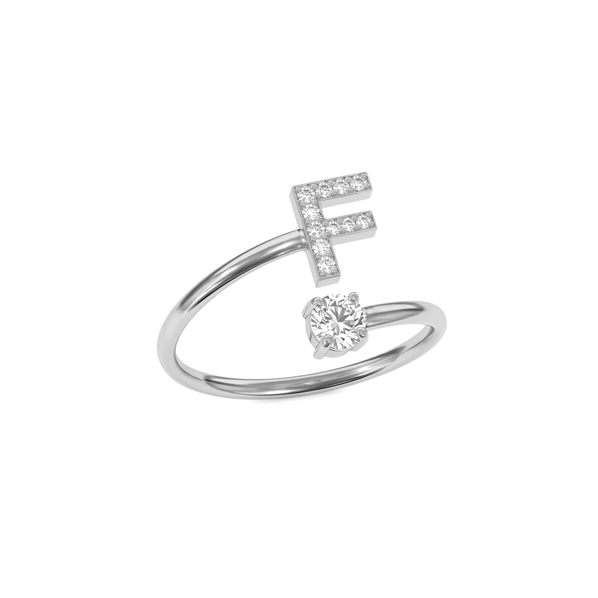 Anillo Inicial Ajustable "Celeste"