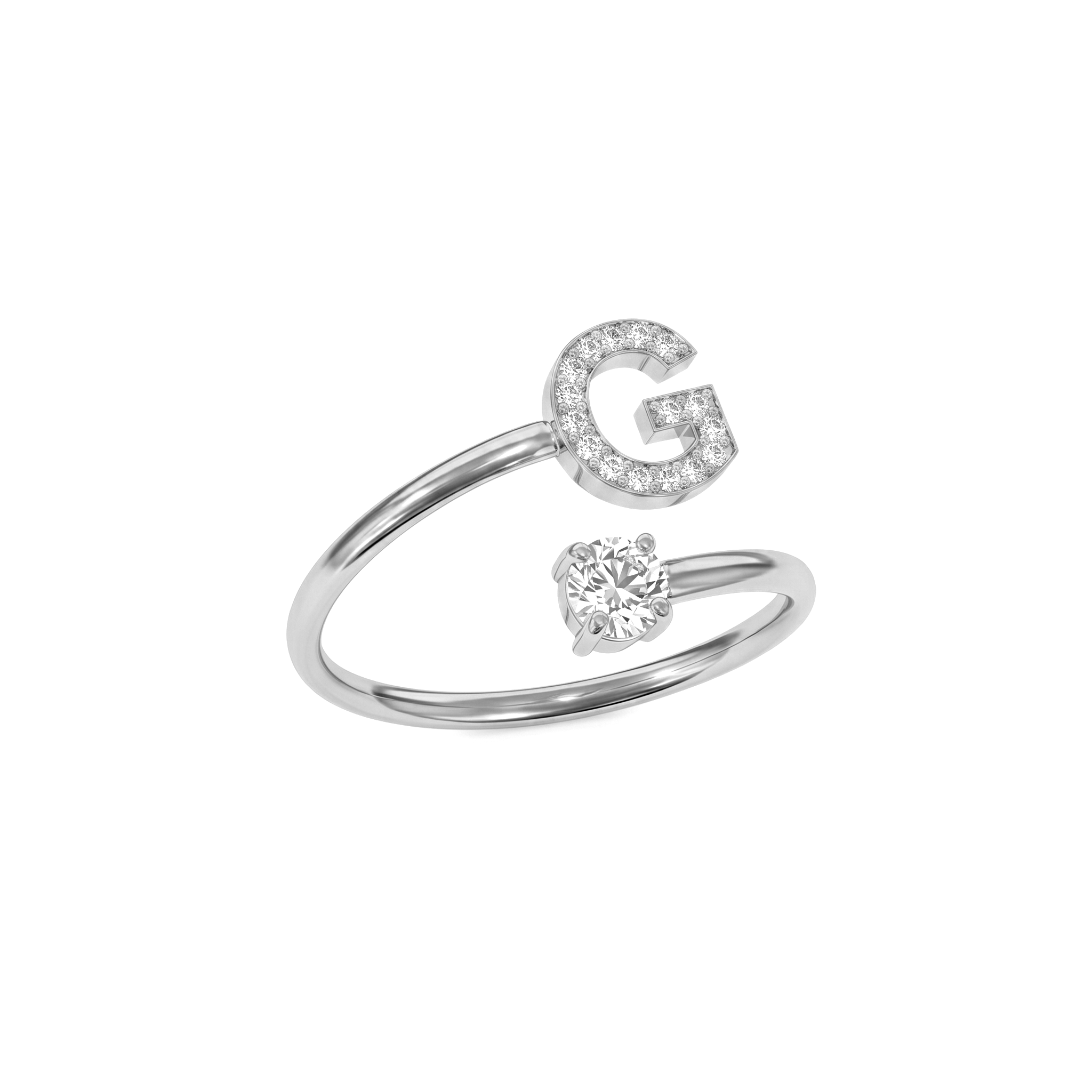 Anillo Inicial Ajustable "Celeste"