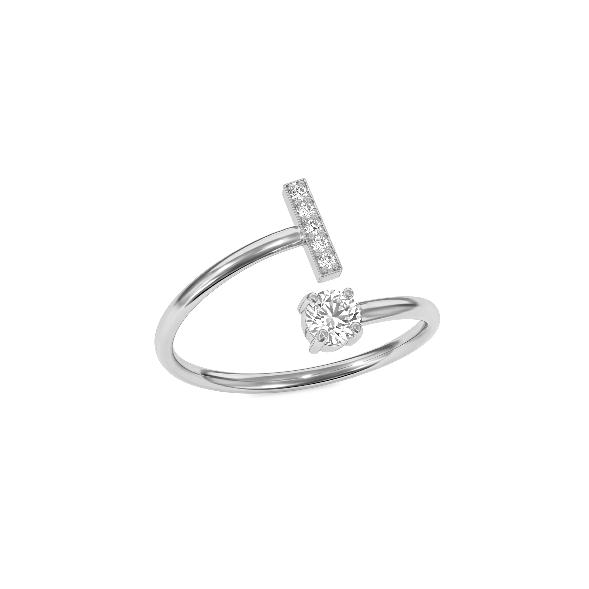 Anillo Inicial Ajustable "Celeste"