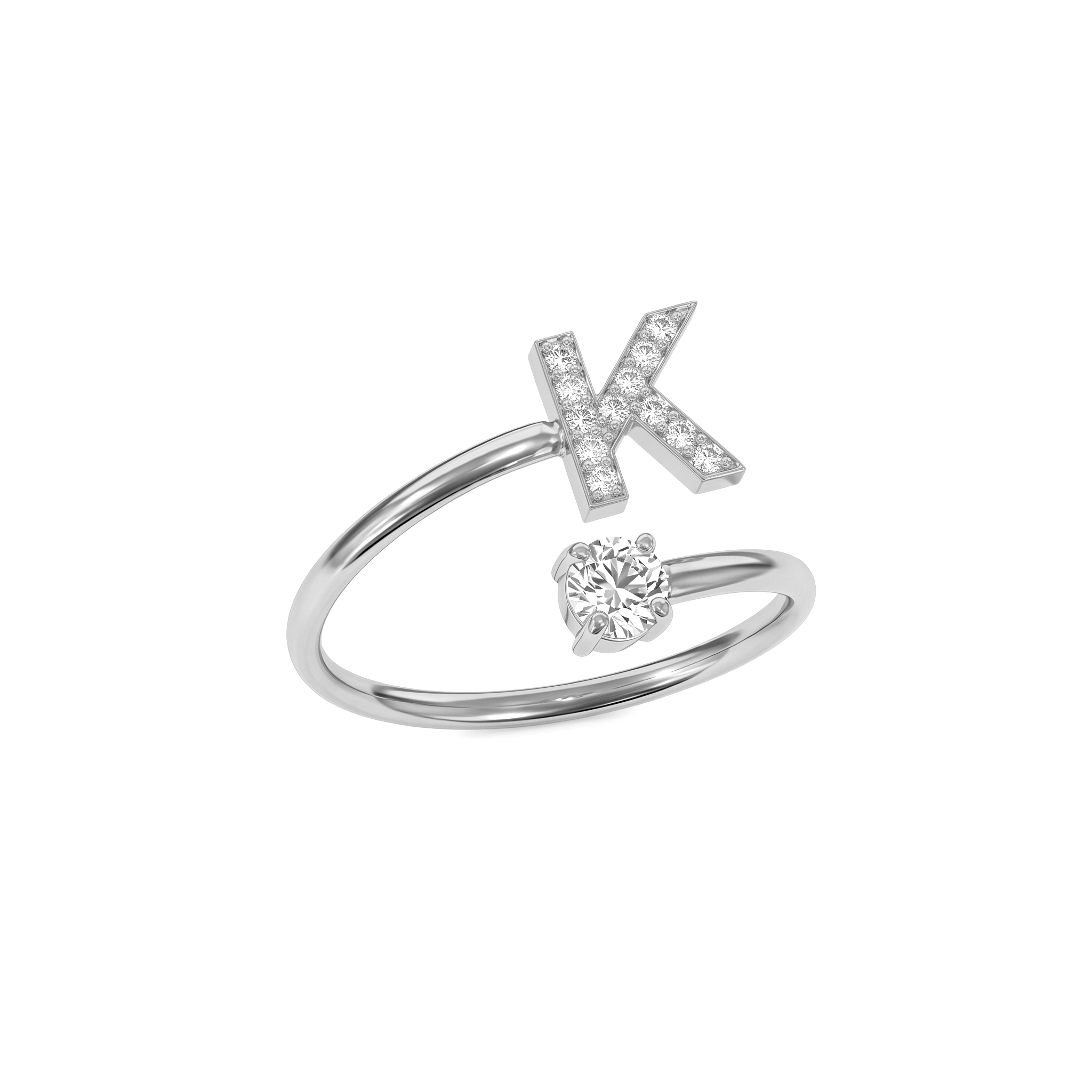 Anillo Inicial Ajustable "Celeste"