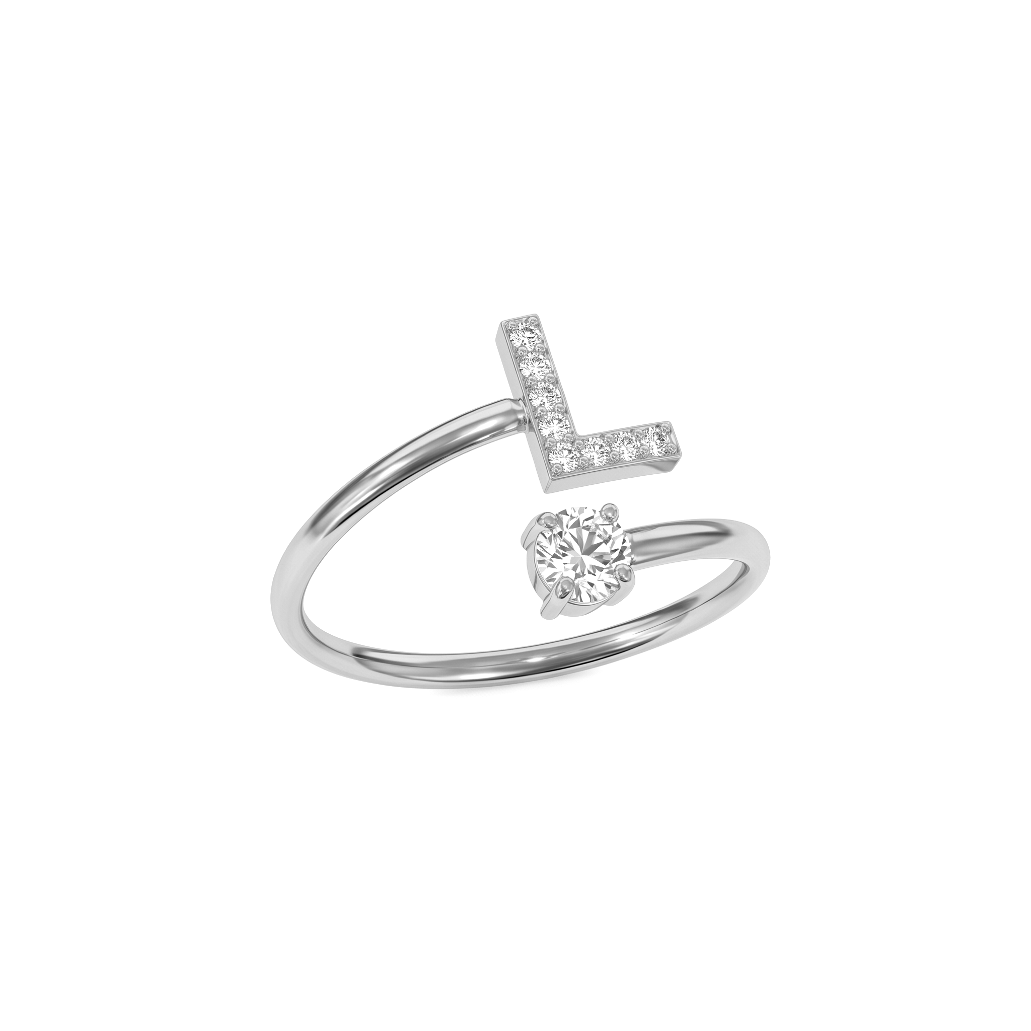 Anillo Inicial Ajustable "Celeste"