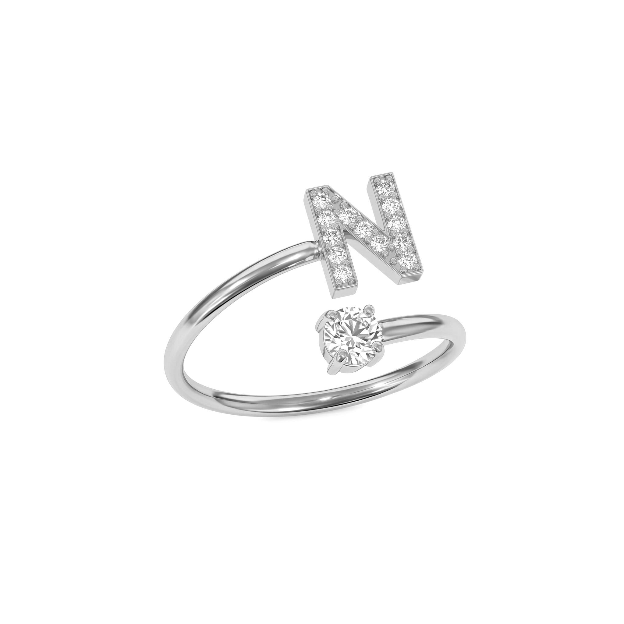 Anillo Inicial Ajustable "Celeste"