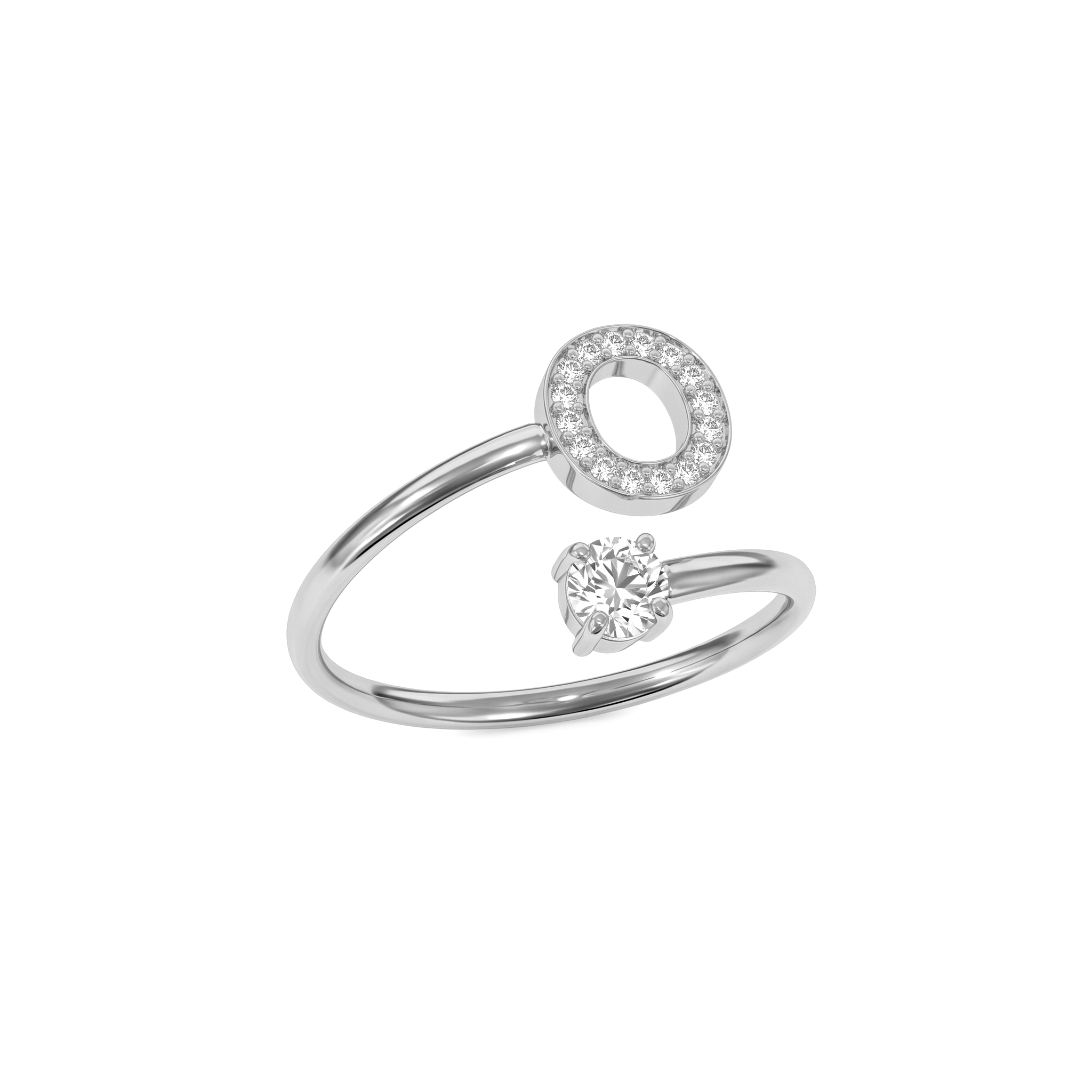 Anillo Inicial Ajustable "Celeste"
