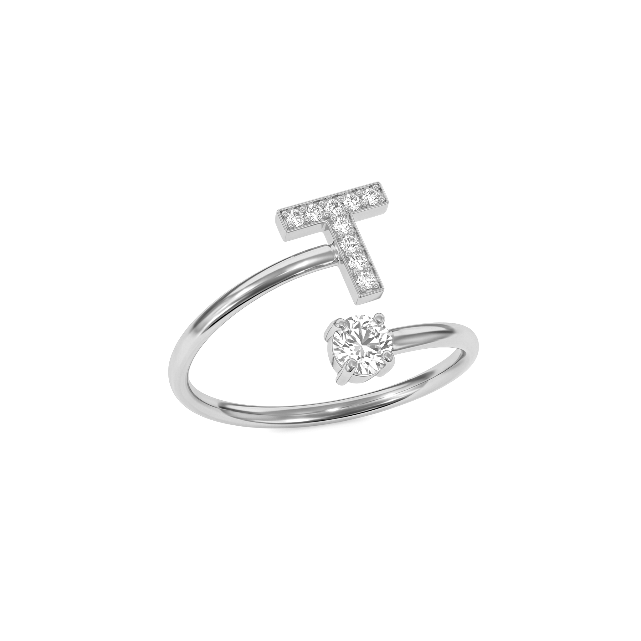 Anillo Inicial Ajustable "Celeste"