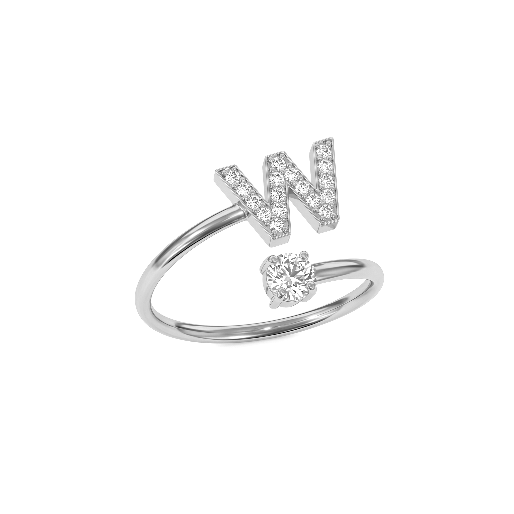Anillo Inicial Ajustable "Celeste"