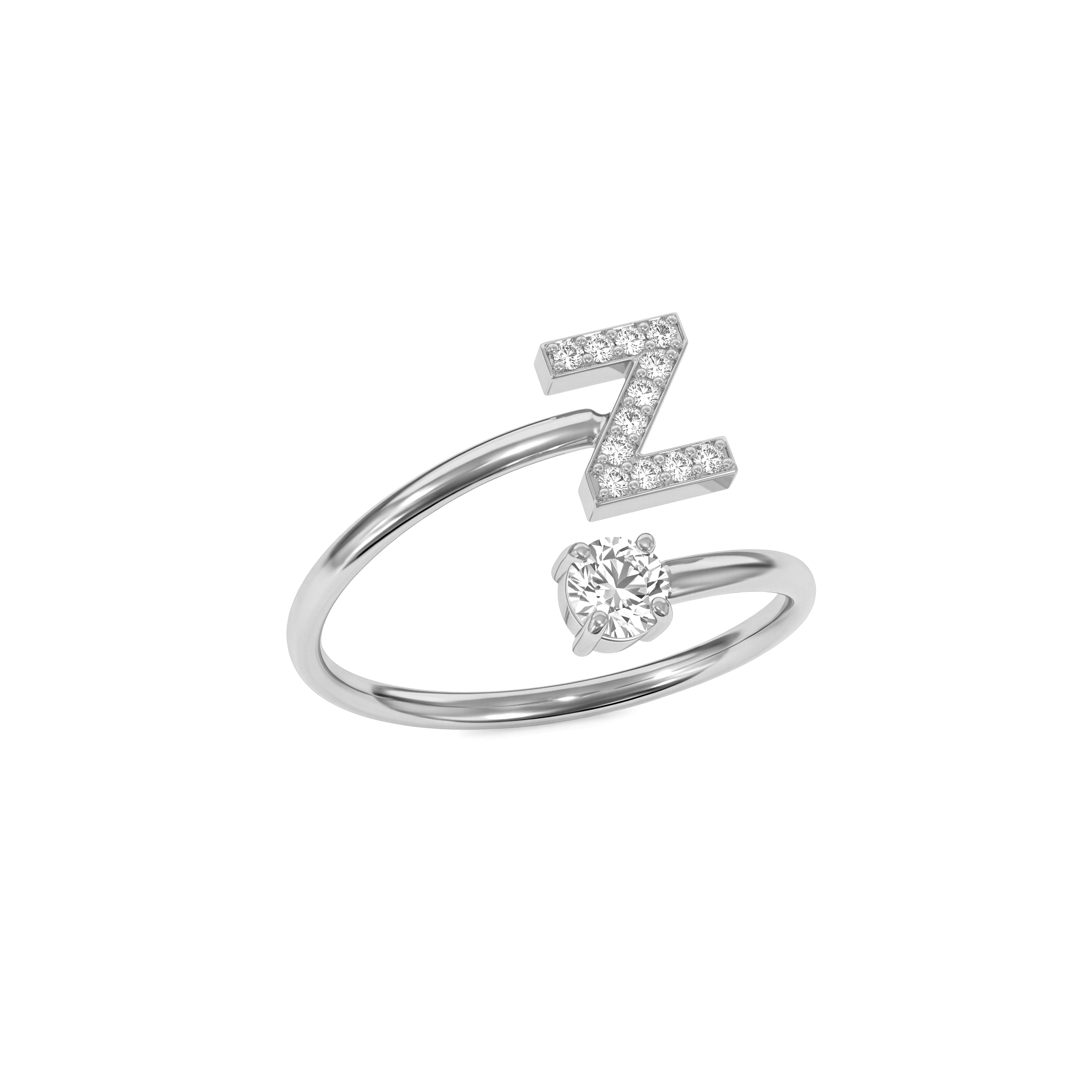 Anillo Inicial Ajustable "Celeste"
