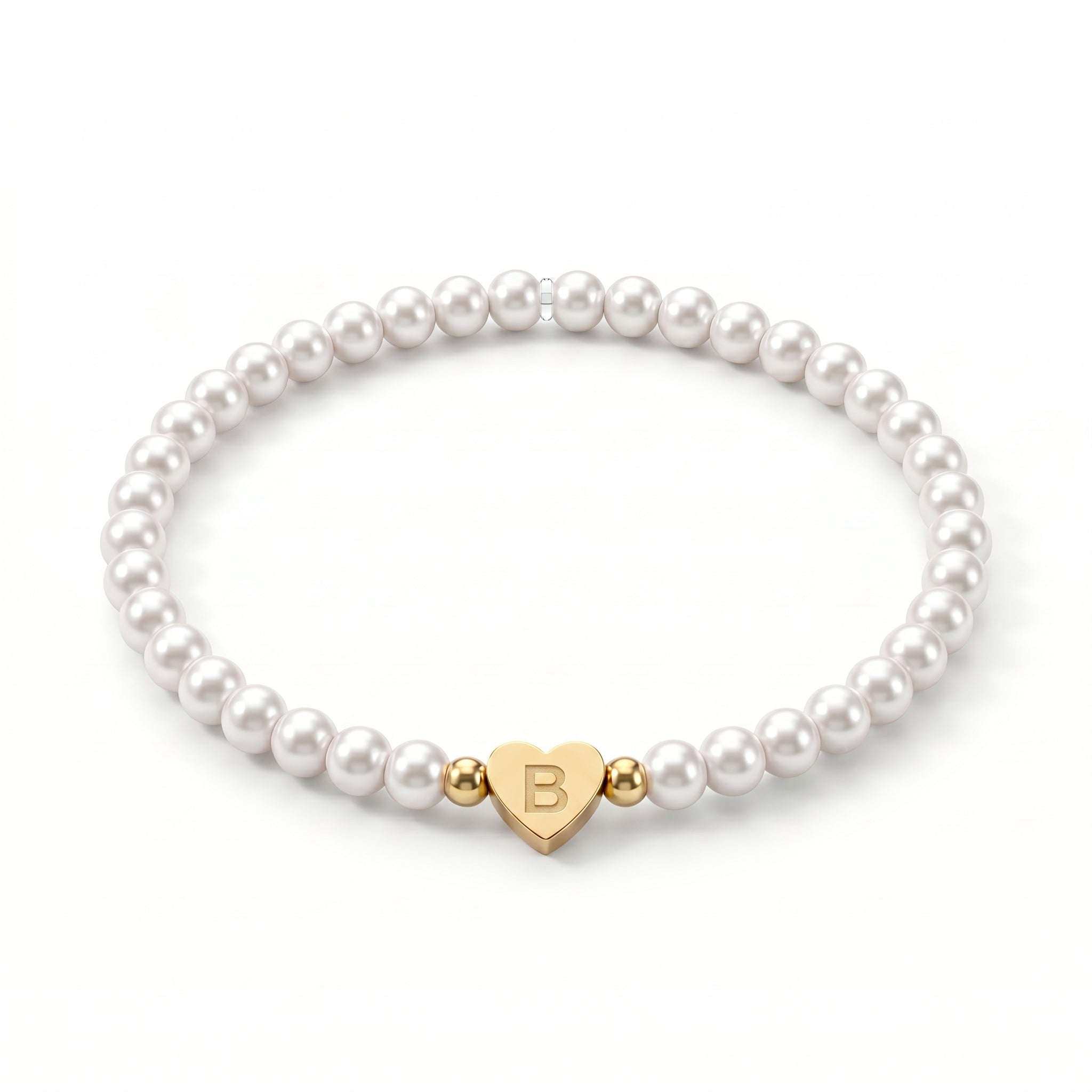 Pulsera con inicial "Perla"