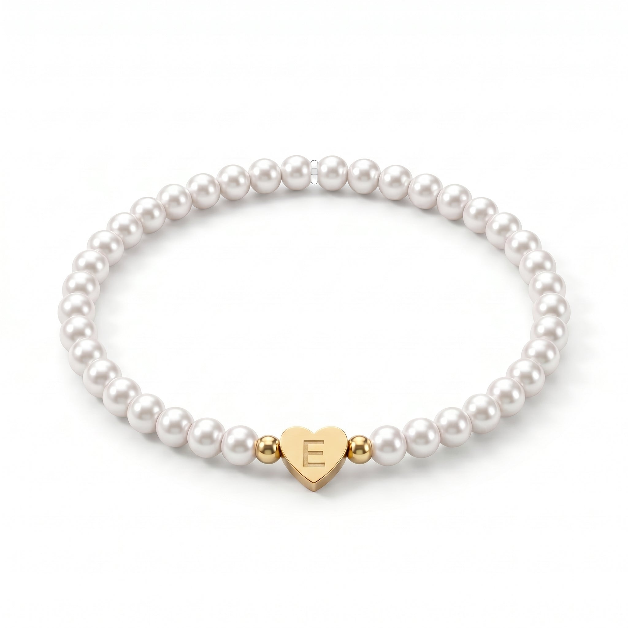 Pulsera con inicial "Perla"