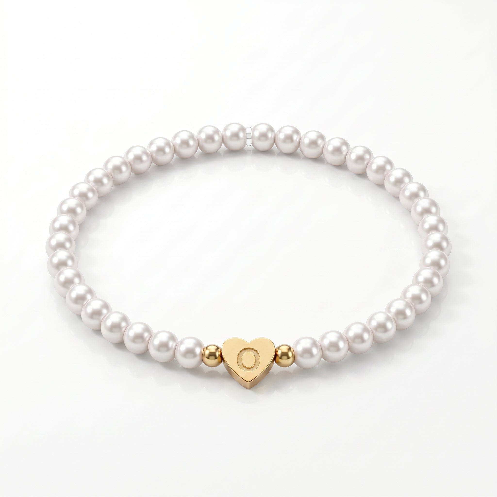 Pulsera con inicial "Perla"