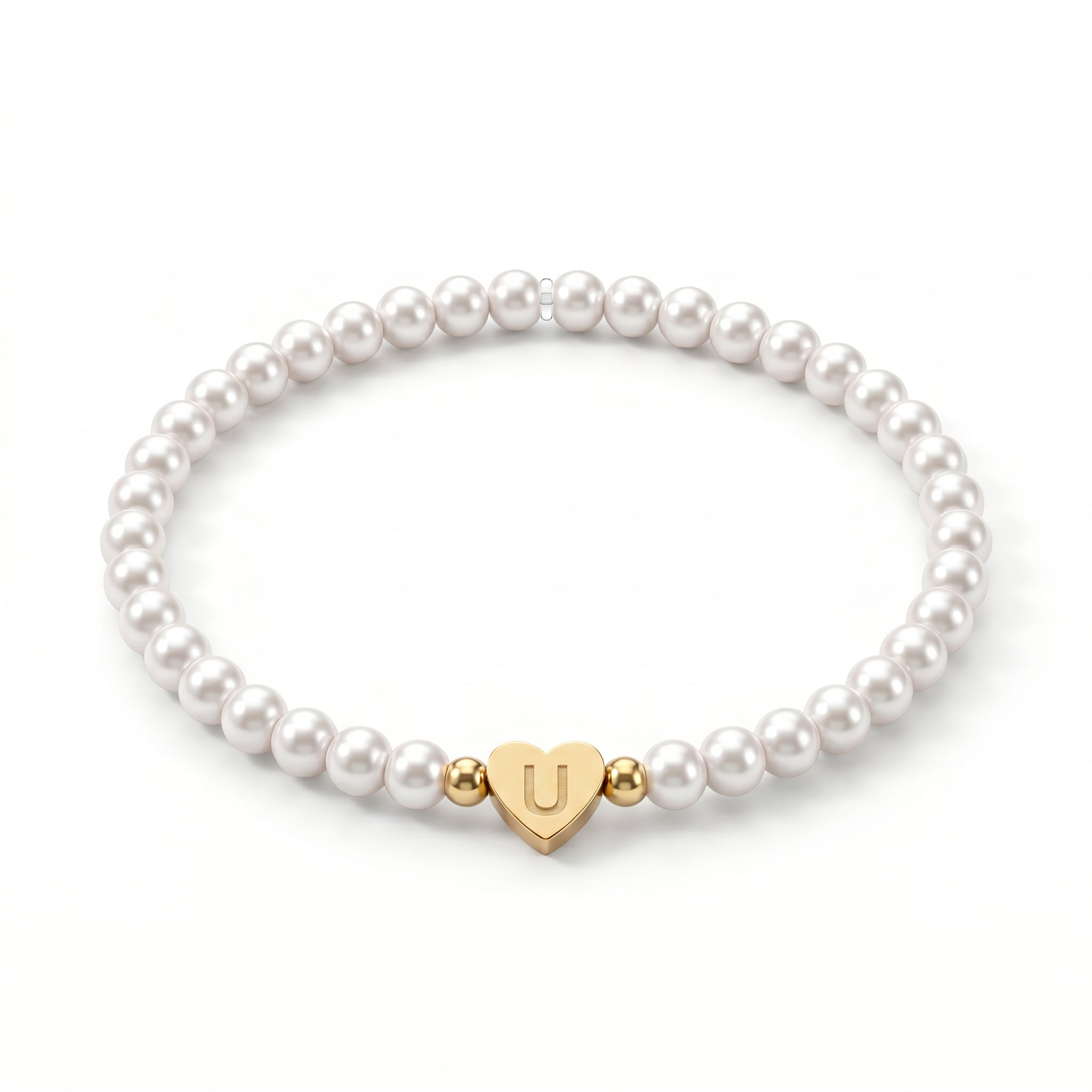 Pulsera con inicial "Perla"