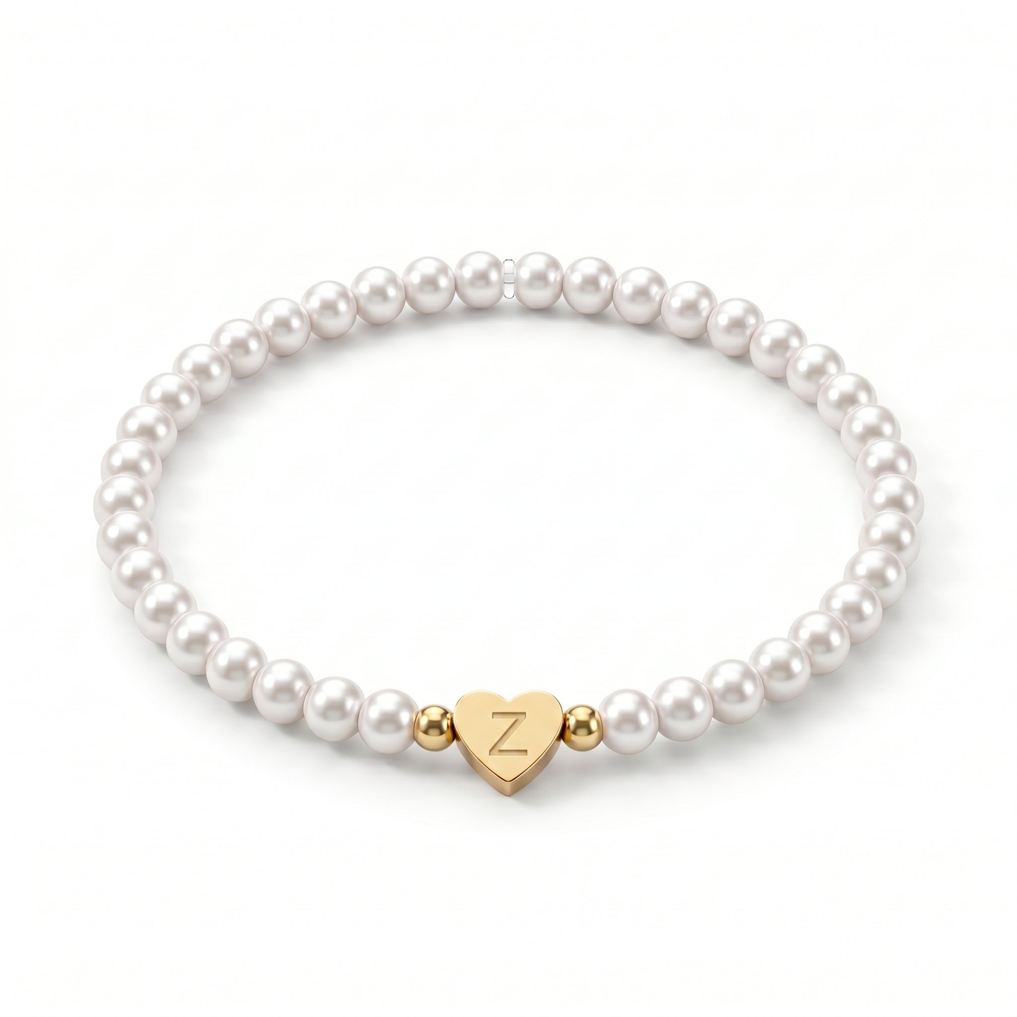 Pulsera con inicial "Perla"