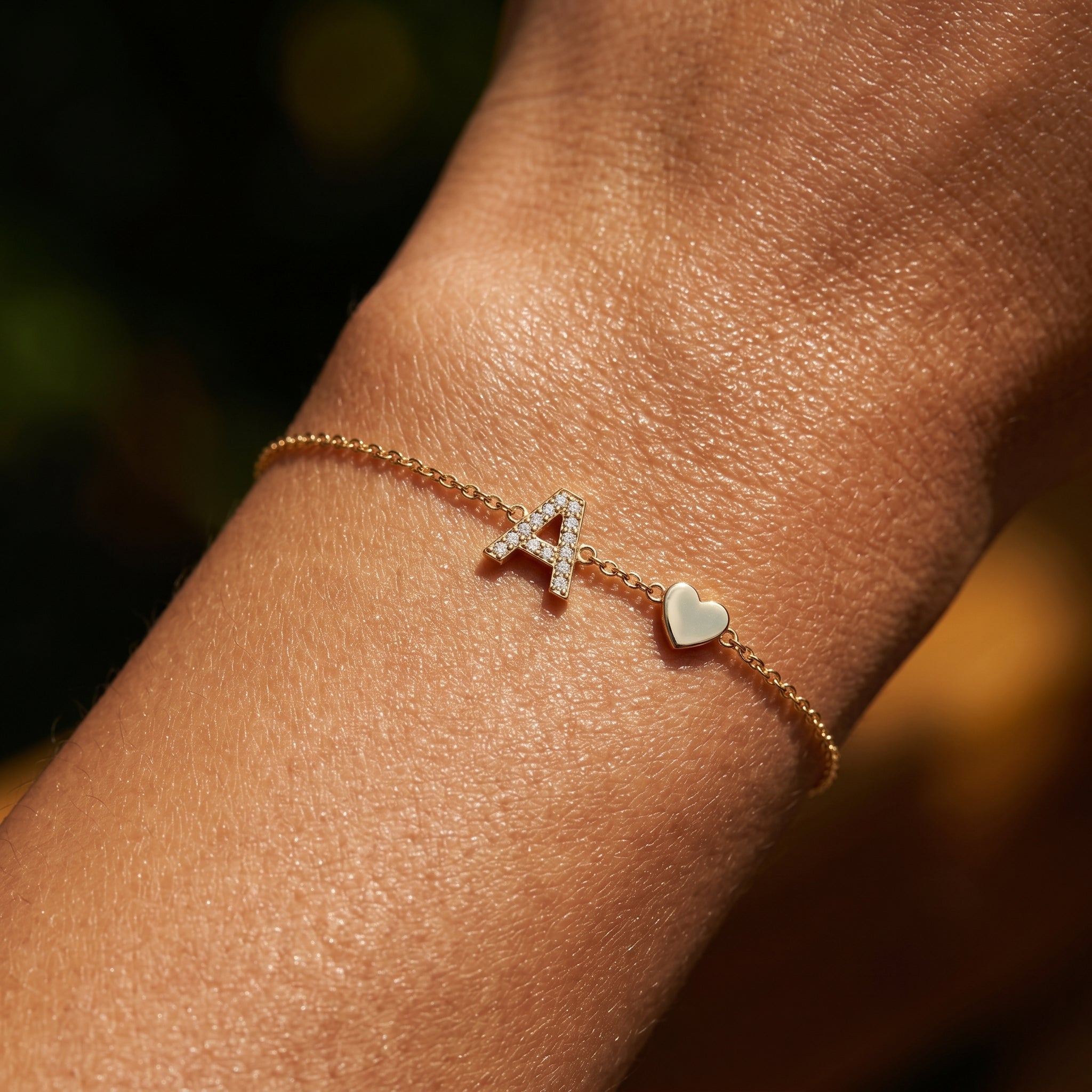 Initial Bracelet "Charm"