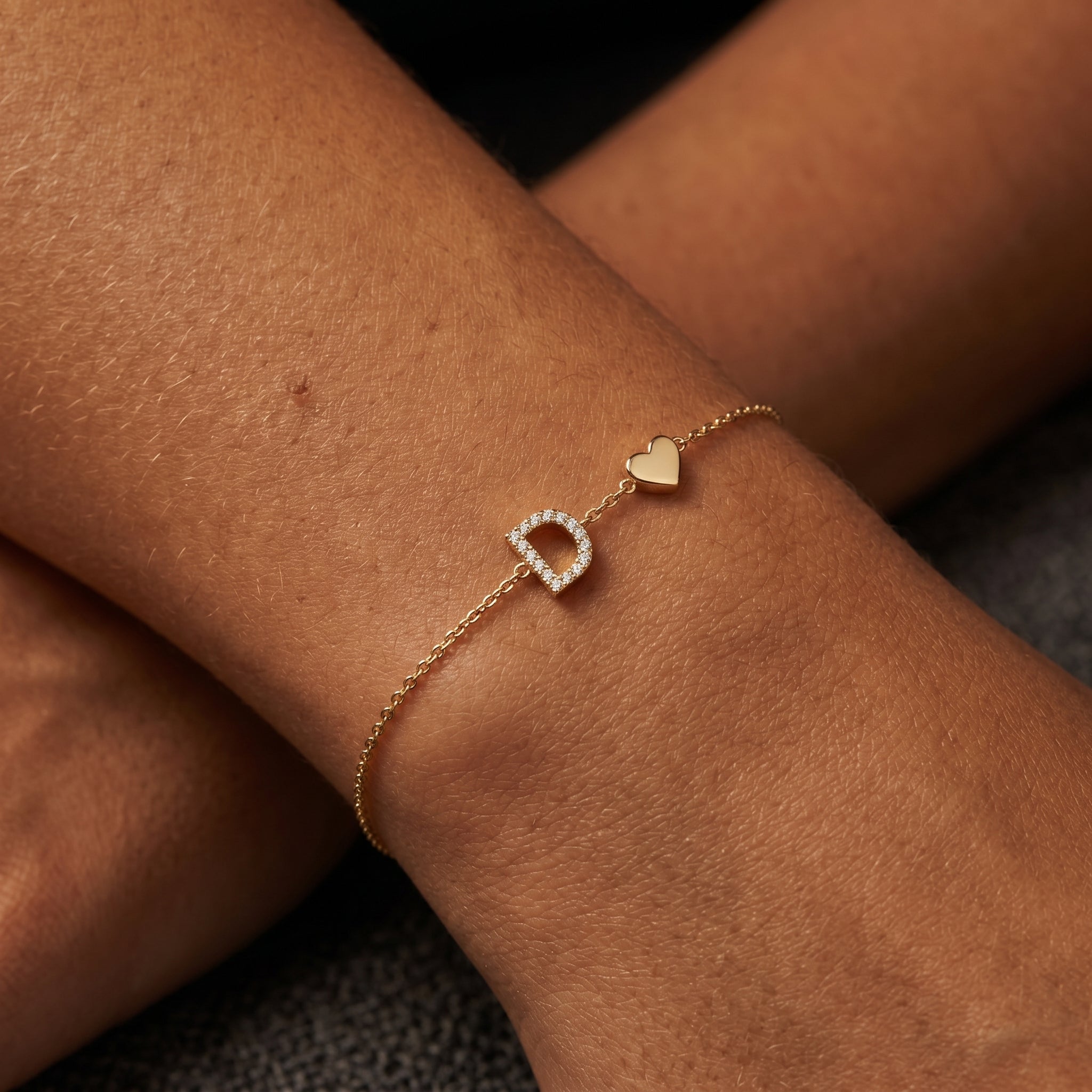 Initial Bracelet "Charm"