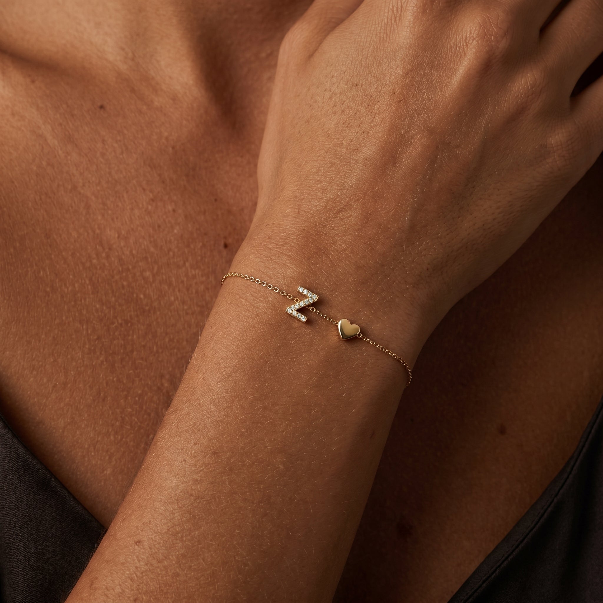 Initial Bracelet "Charm"