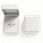 Adjustable Initial Ring "Sweetheart"