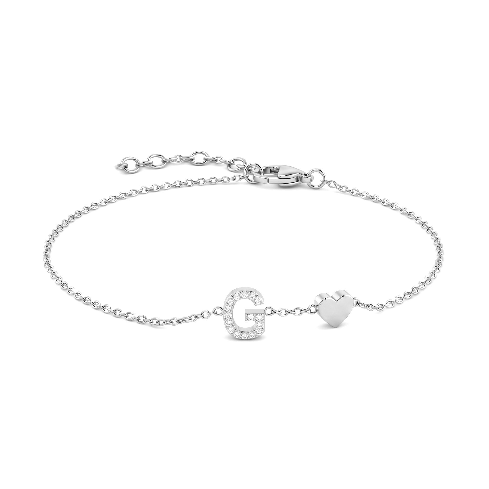 Pulsera de inicial "Charm"