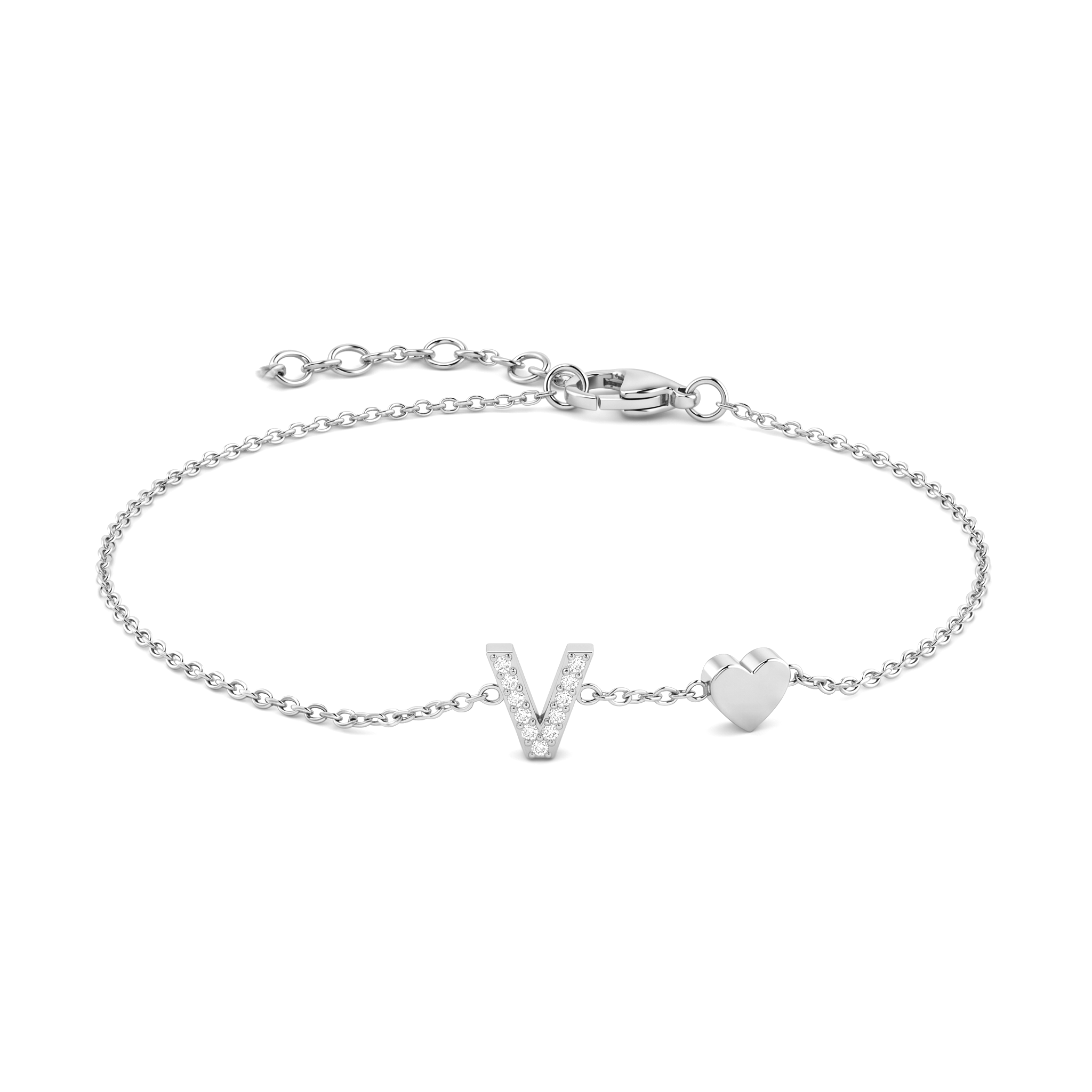 Pulsera de inicial "Charm"