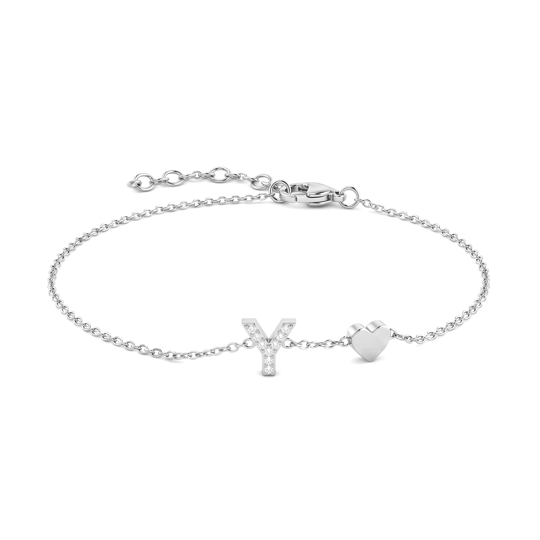 Pulsera de inicial "Charm"